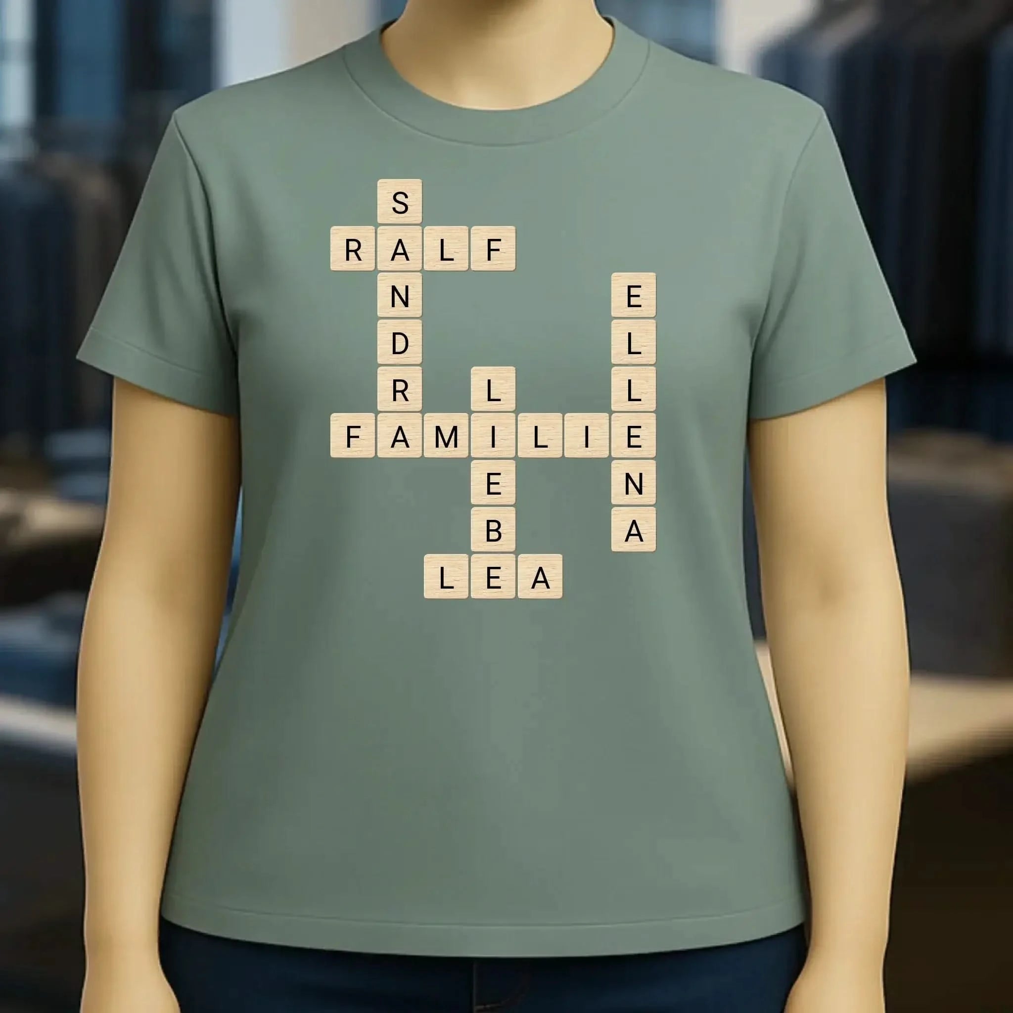 8in1-Kollektion: Scrabble Design automatische Generierung • personalisiert • diverse Artikel