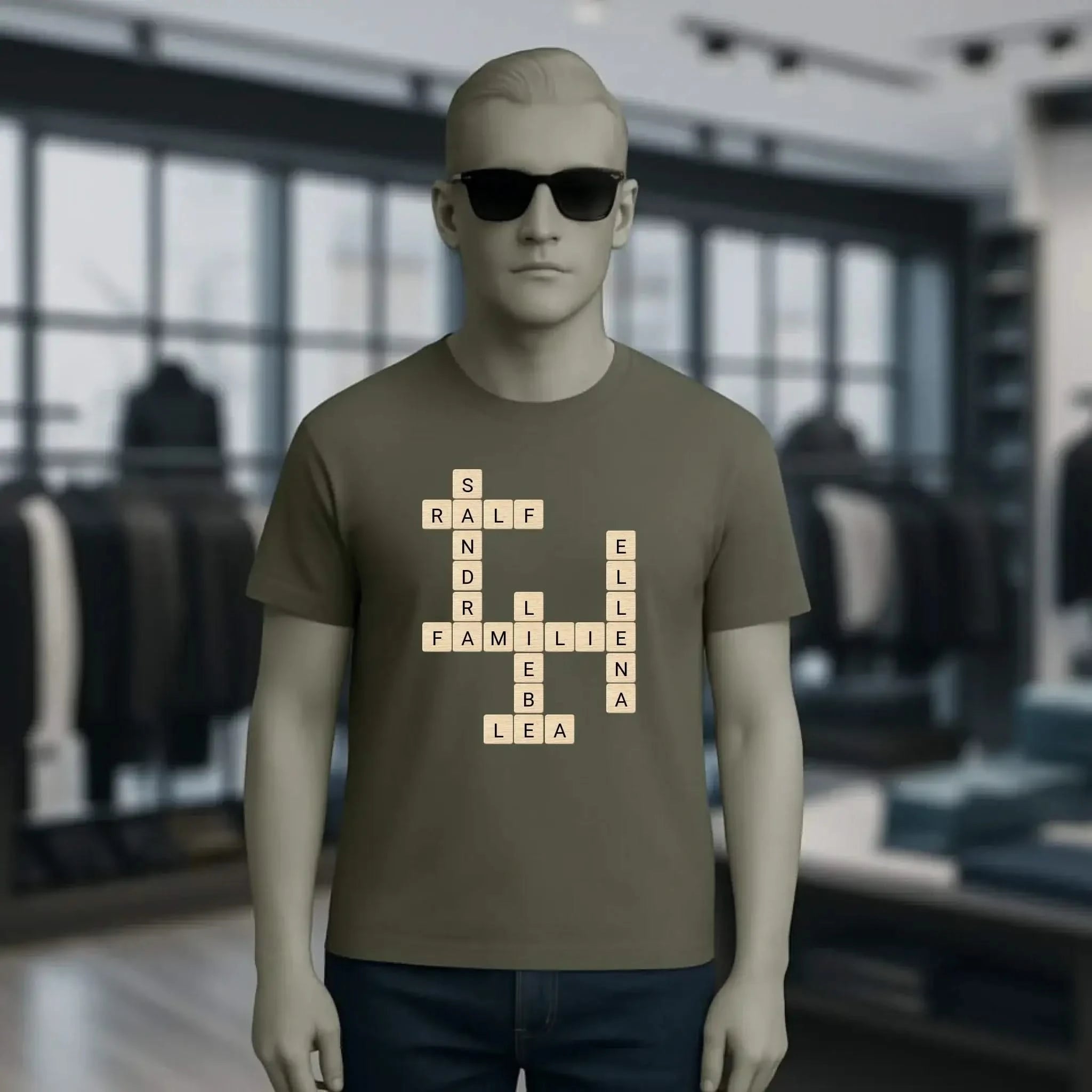 8in1-Kollektion: Scrabble Design automatische Generierung • personalisiert • diverse Artikel
