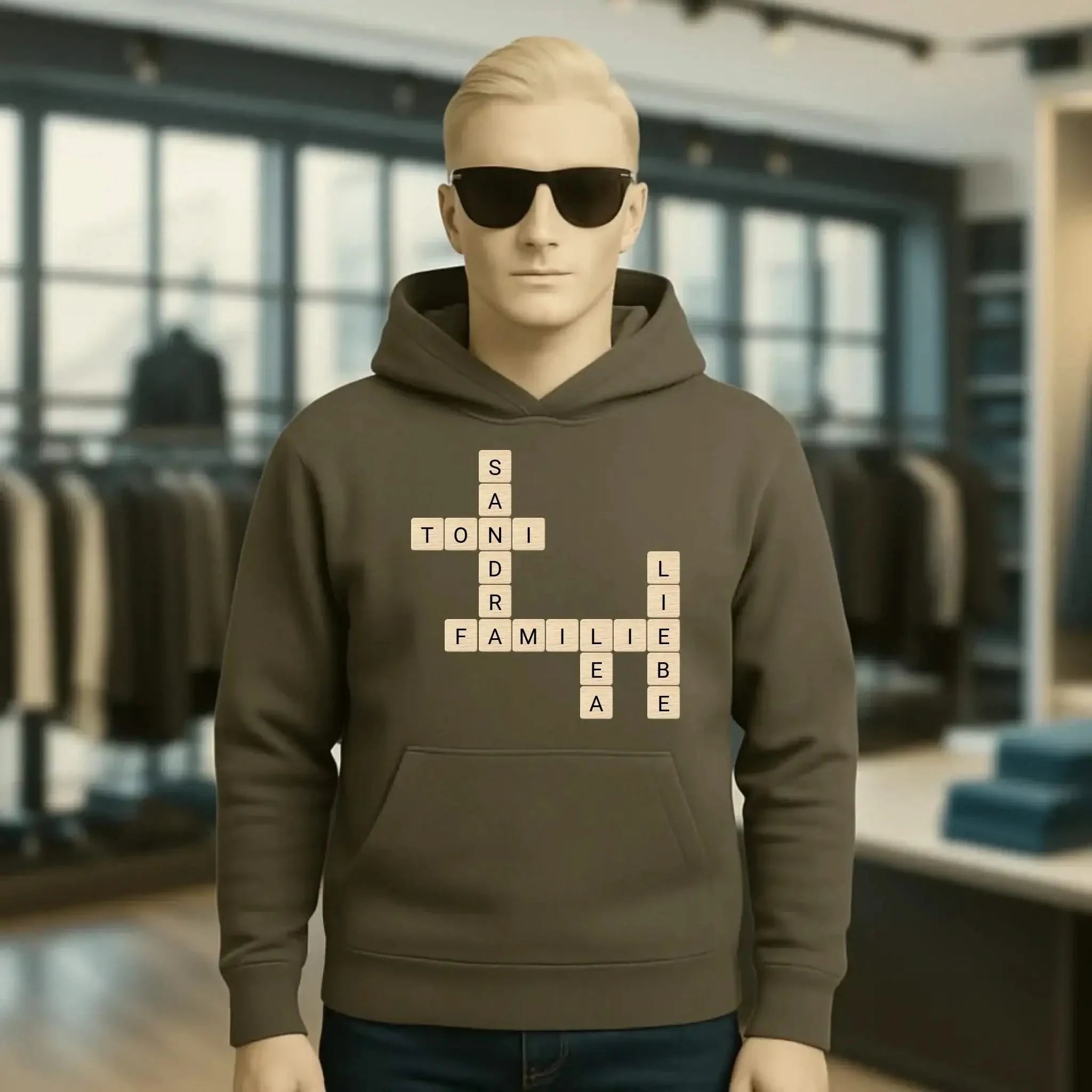 8in1-Kollektion: Scrabble Design automatische Generierung • personalisiert • diverse Artikel