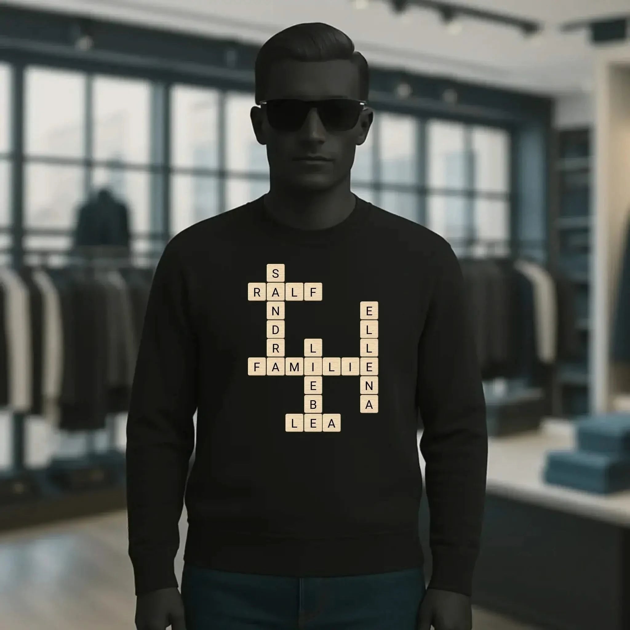 8in1-Kollektion: Scrabble Design automatische Generierung • personalisiert • diverse Artikel