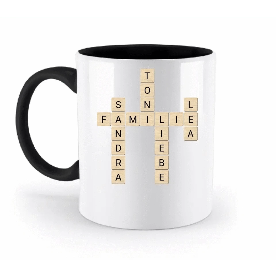 8in1-Kollektion: Scrabble Design automatische Generierung • personalisiert • diverse Artikel
