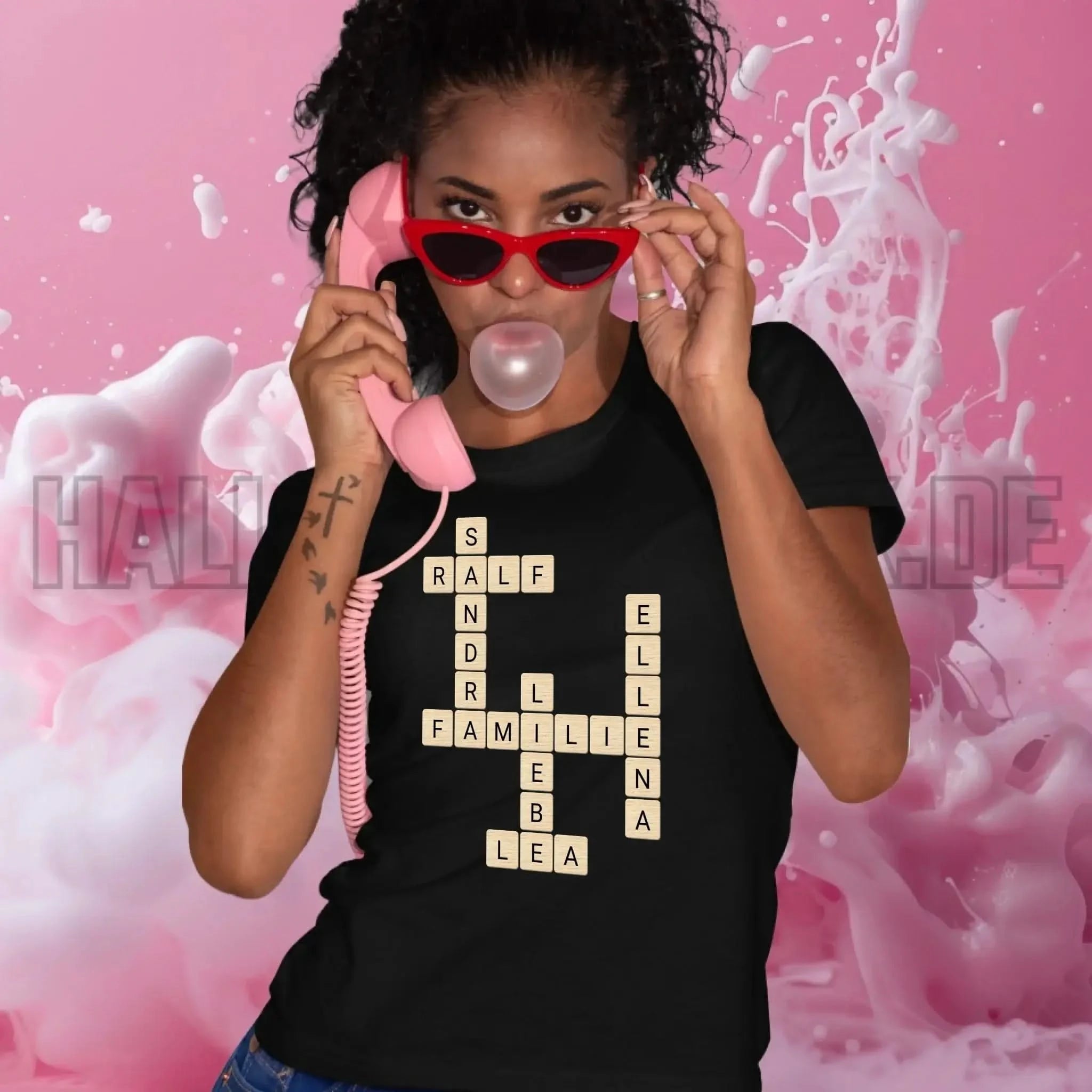 8in1-Kollektion: Scrabble Design automatische Generierung • personalisiert • diverse Artikel