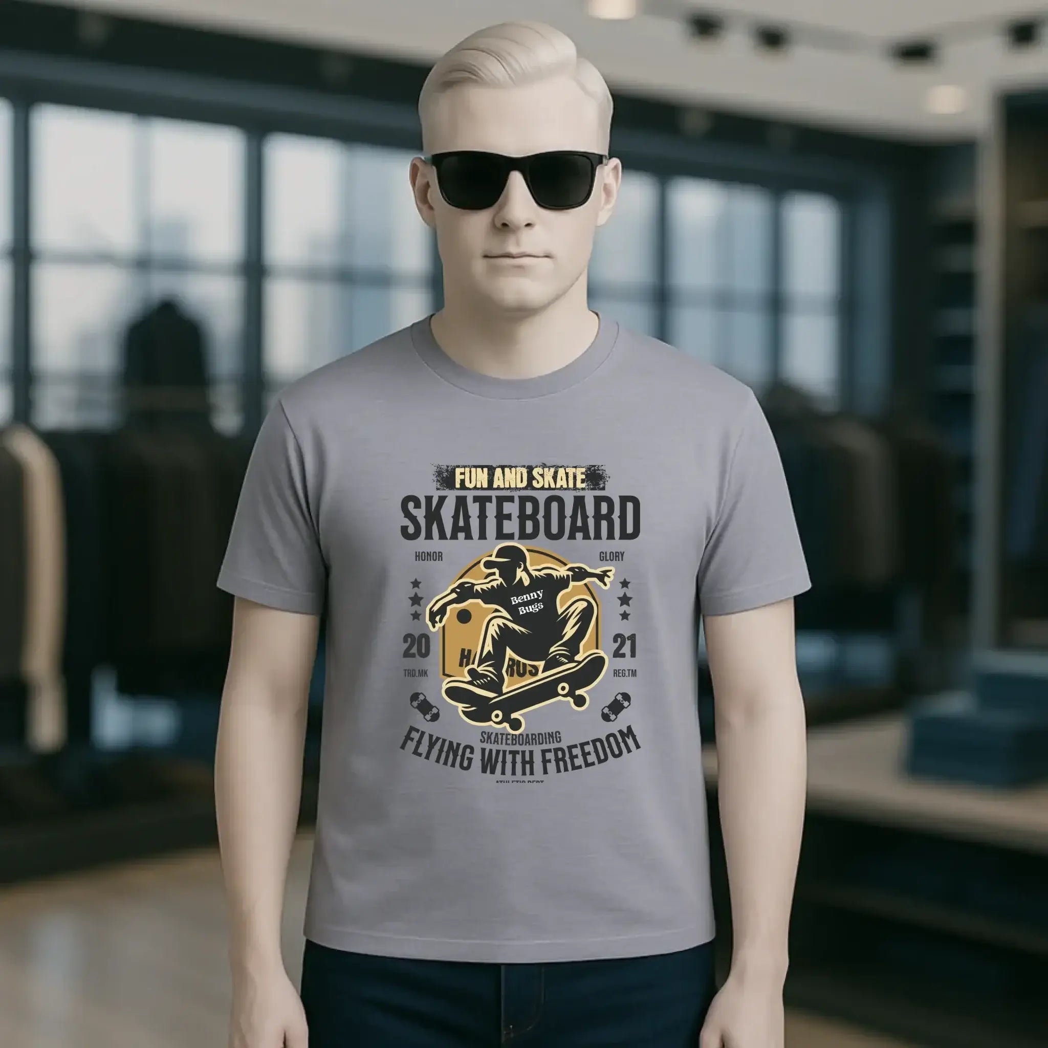 T-Shirt White Total HGDE Master