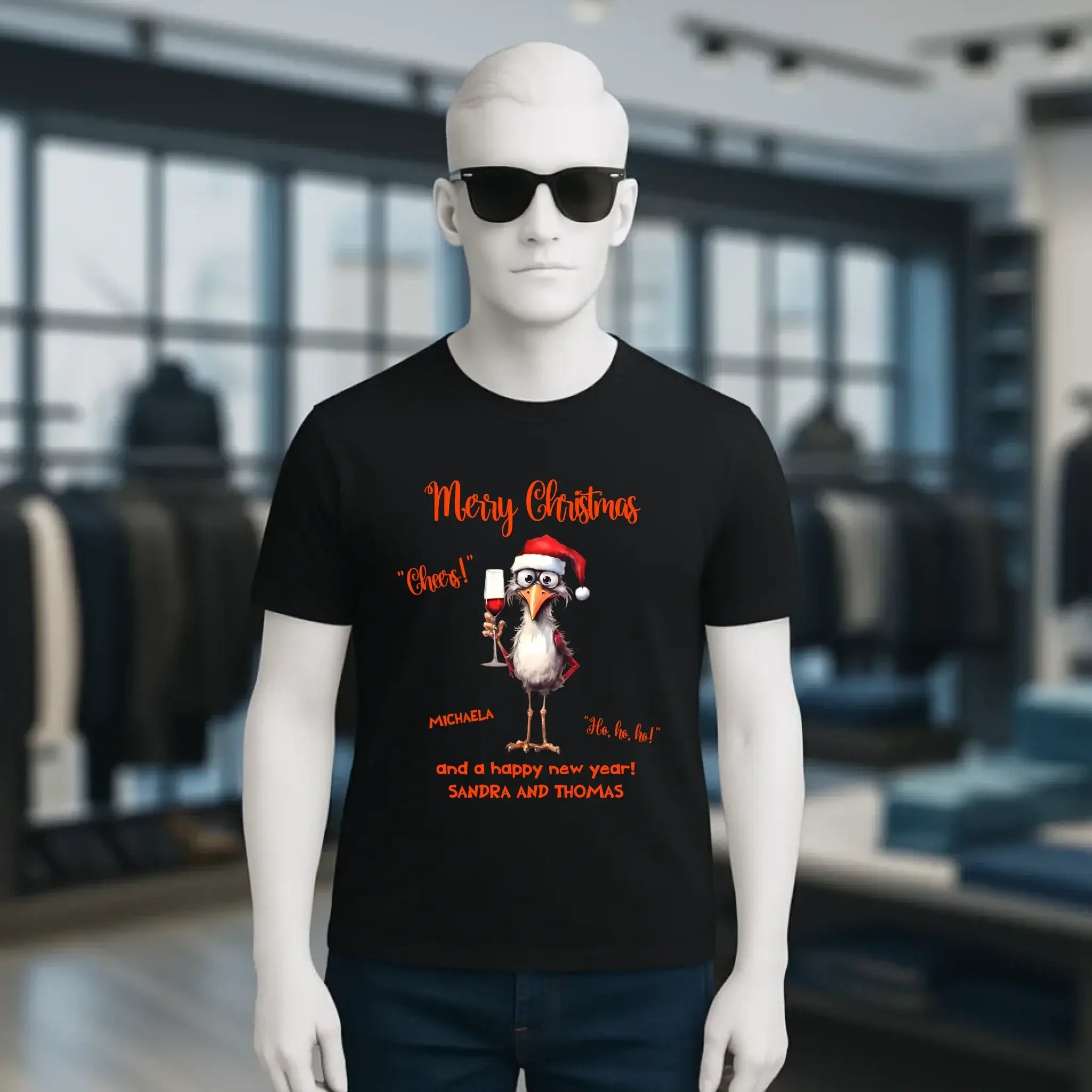 8in1-Kollektion: X-MAS Drink Ducks + Wunschtext • 6 lustige Enten-Motive zur Auswahl • personalisiert • diverse Artikel • 1-3 Enten mit Wunschnamen