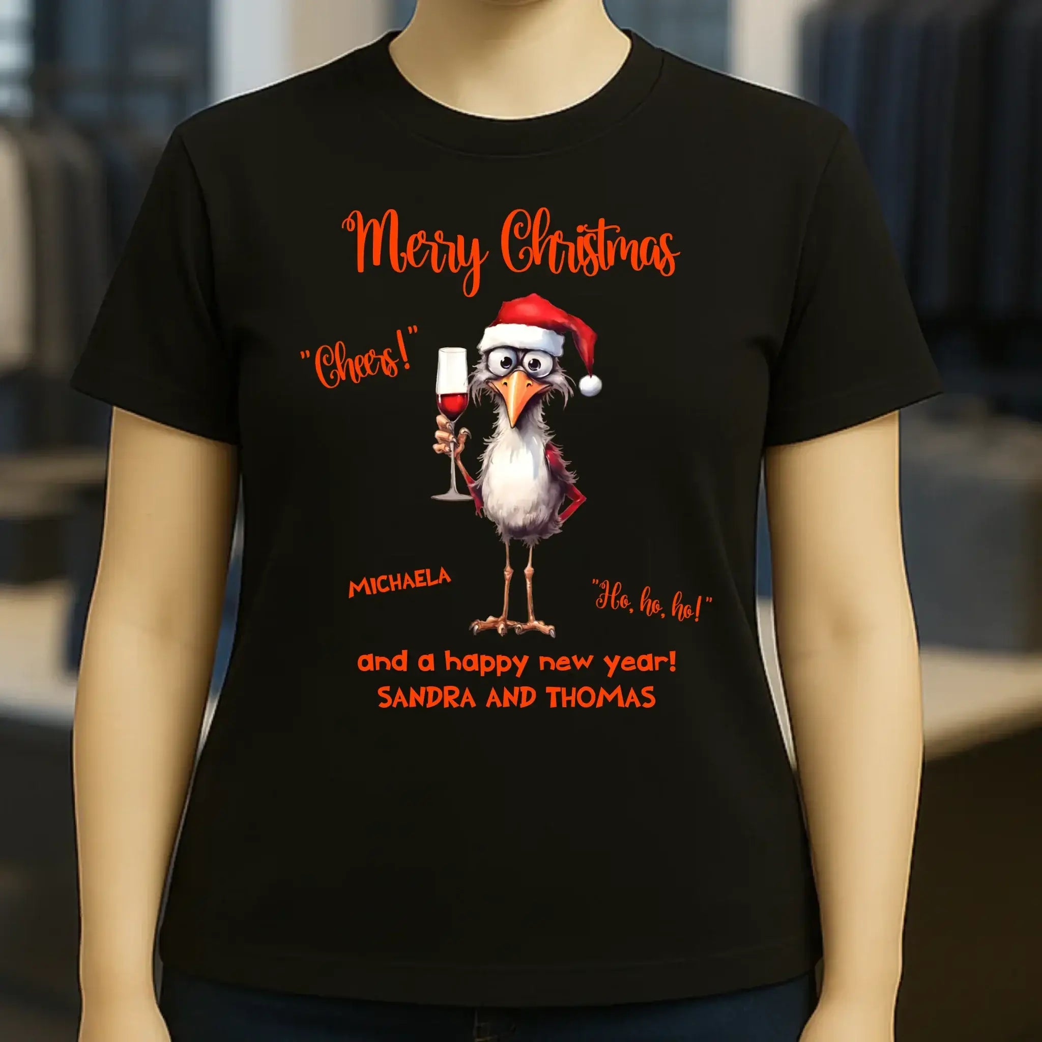 8in1-Kollektion: X-MAS Drink Ducks + Wunschtext • 6 lustige Enten-Motive zur Auswahl • personalisiert • diverse Artikel • 1-3 Enten mit Wunschnamen