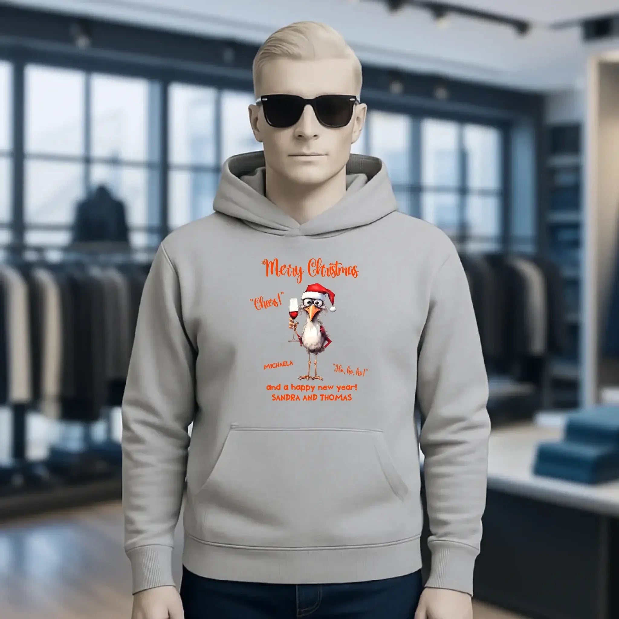 8in1-Kollektion: X-MAS Drink Ducks + Wunschtext • 6 lustige Enten-Motive zur Auswahl • personalisiert • diverse Artikel • 1-3 Enten mit Wunschnamen