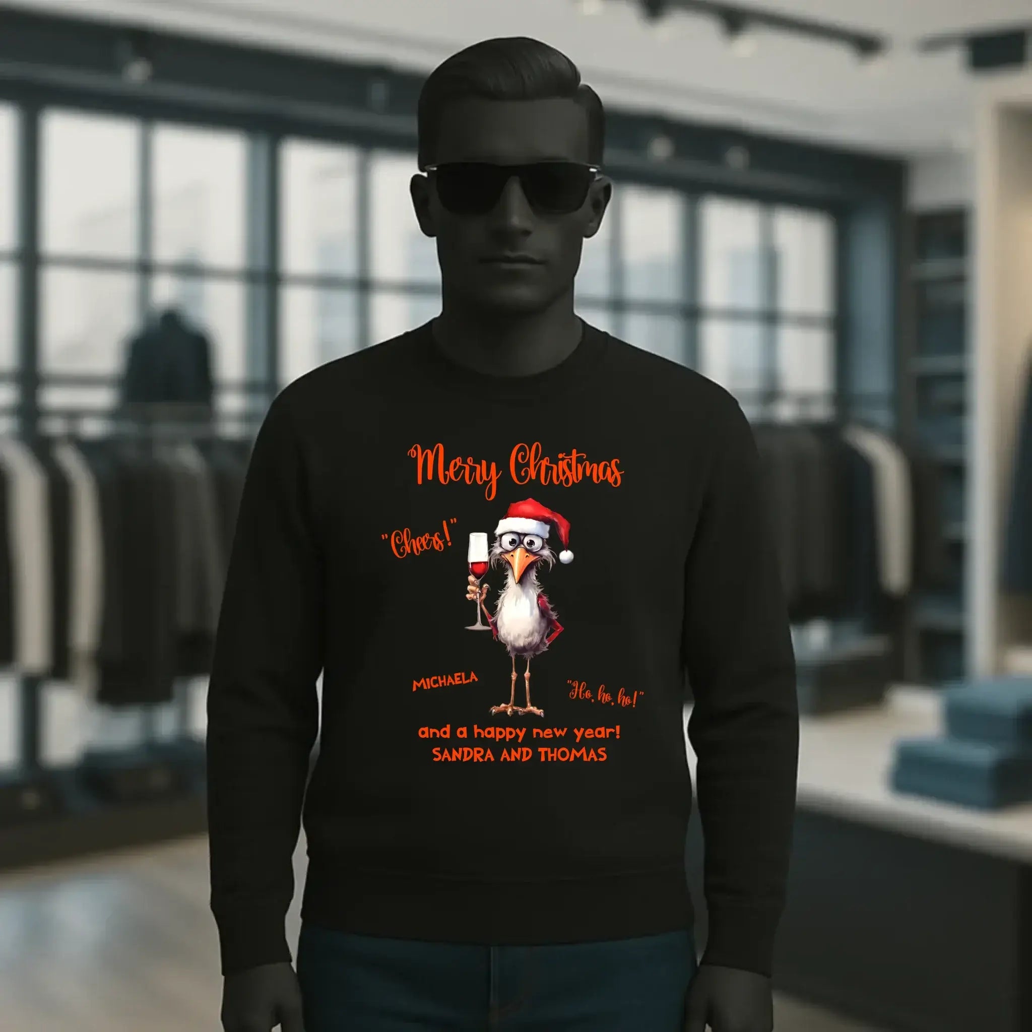 8in1-Kollektion: X-MAS Drink Ducks + Wunschtext • 6 lustige Enten-Motive zur Auswahl • personalisiert • diverse Artikel • 1-3 Enten mit Wunschnamen