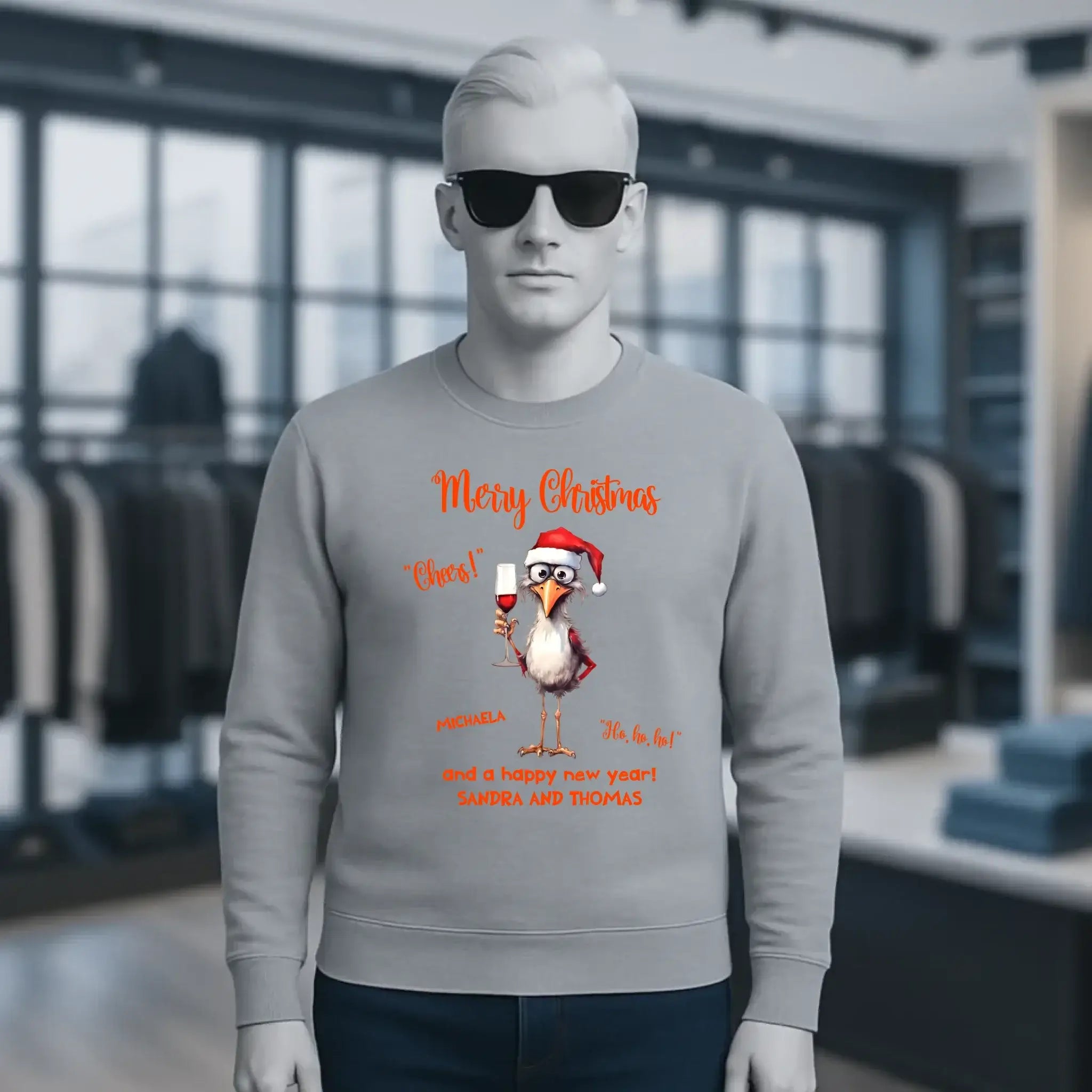 8in1-Kollektion: X-MAS Drink Ducks + Wunschtext • 6 lustige Enten-Motive zur Auswahl • personalisiert • diverse Artikel • 1-3 Enten mit Wunschnamen