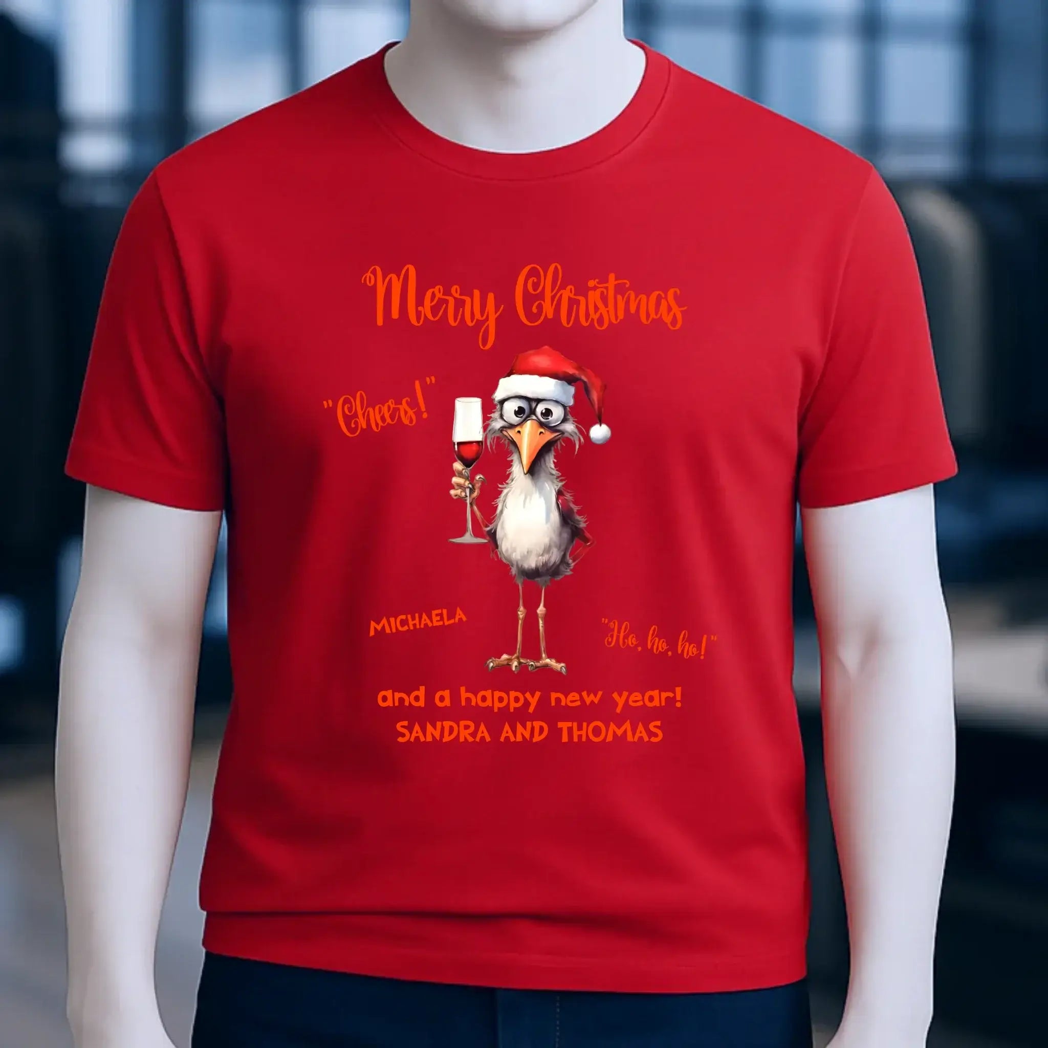 8in1-Kollektion: X-MAS Drink Ducks + Wunschtext • 6 lustige Enten-Motive zur Auswahl • personalisiert • diverse Artikel • 1-3 Enten mit Wunschnamen
