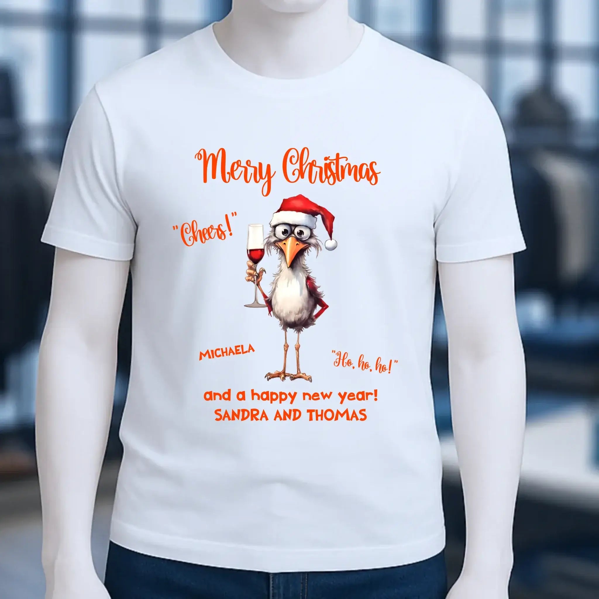 8in1-Kollektion: X-MAS Drink Ducks + Wunschtext • 6 lustige Enten-Motive zur Auswahl • personalisiert • diverse Artikel • 1-3 Enten mit Wunschnamen