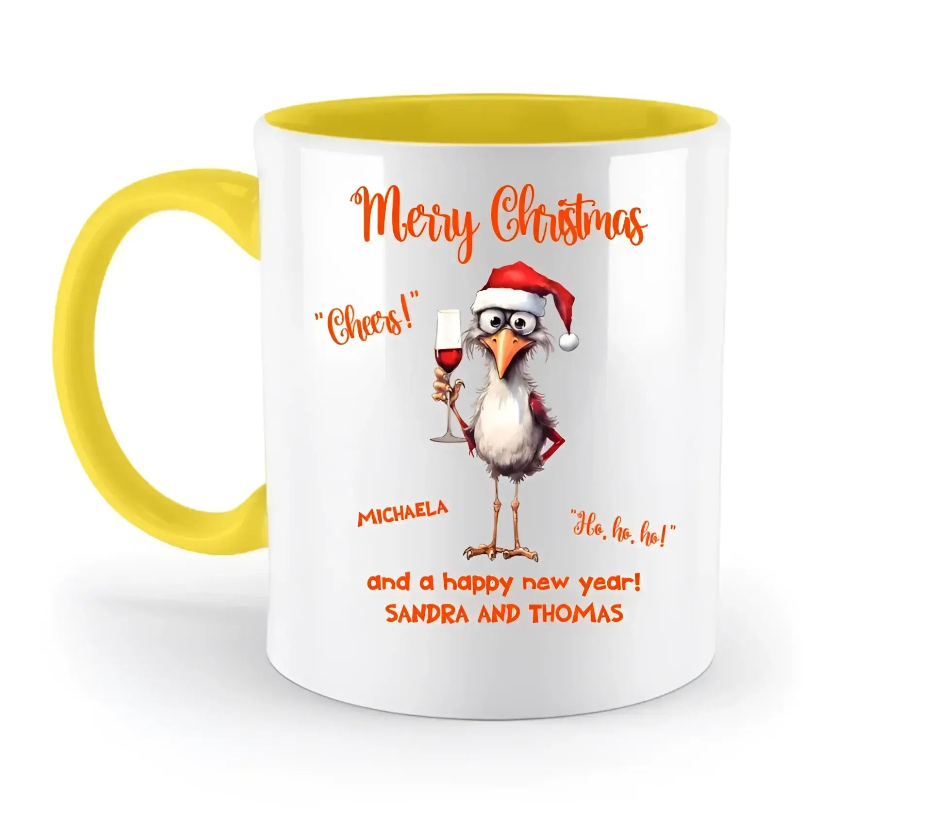 8in1-Kollektion: X-MAS Drink Ducks + Wunschtext • 6 lustige Enten-Motive zur Auswahl • personalisiert • diverse Artikel