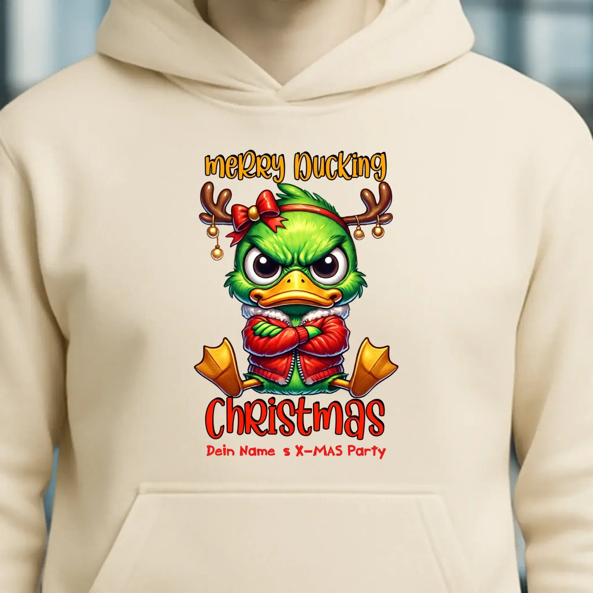 8in1-Kollektion: X-MAS Grinchmas Ducks + Wunschtext • 15 Enten-Motive zur Auswahl • personalisiert • diverse Artikel