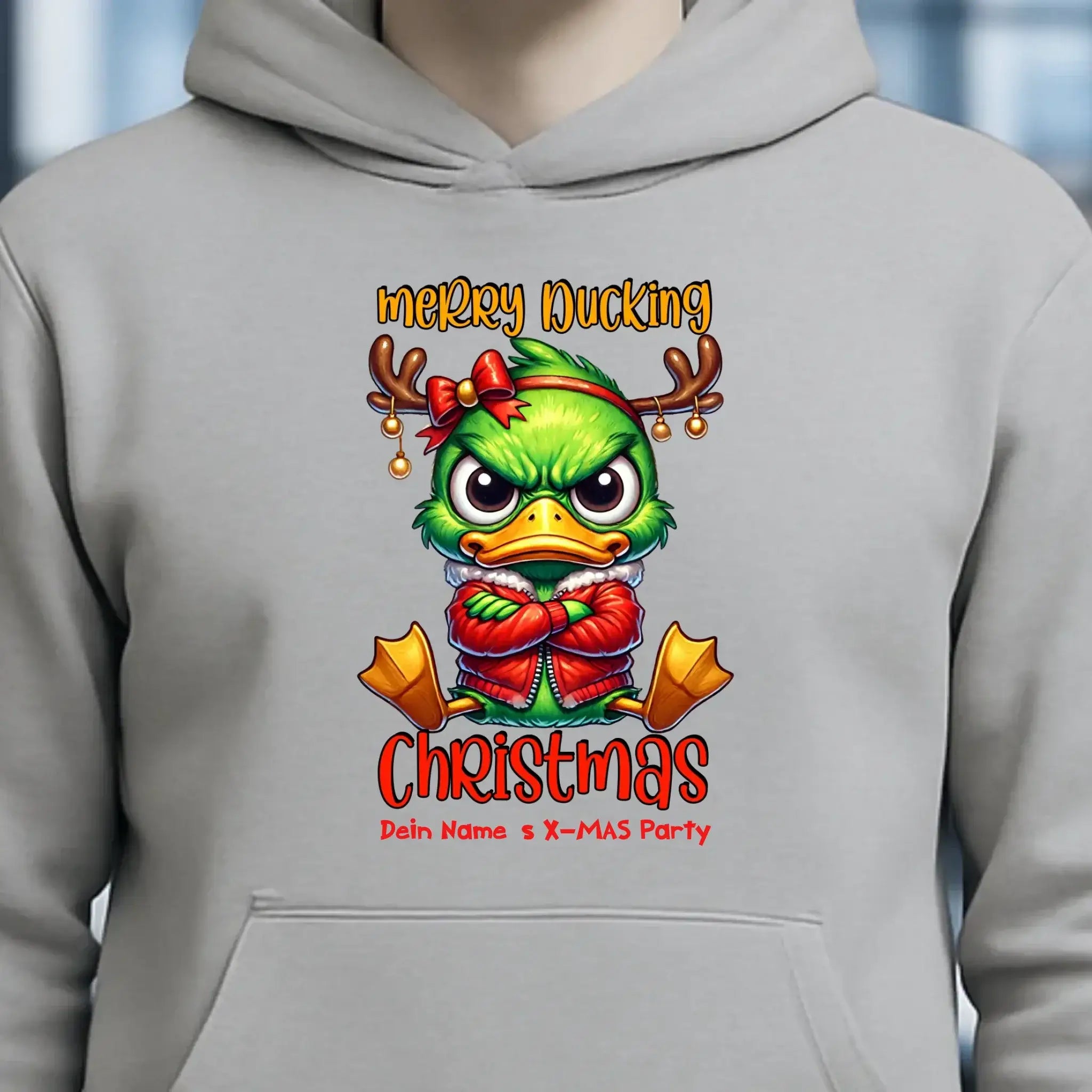 8in1-Kollektion: X-MAS Grinchmas Ducks + Wunschtext • 15 Enten-Motive zur Auswahl • personalisiert • diverse Artikel