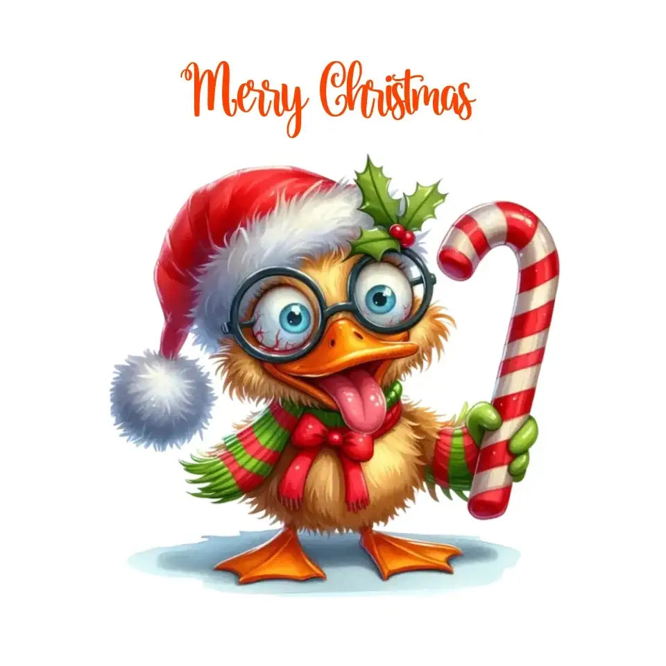8in1-Kollektion: X-mas Sweet Ducks • 27 Motive zur Auswahl • Merry Christmas • Weihnachten + Wunschtext