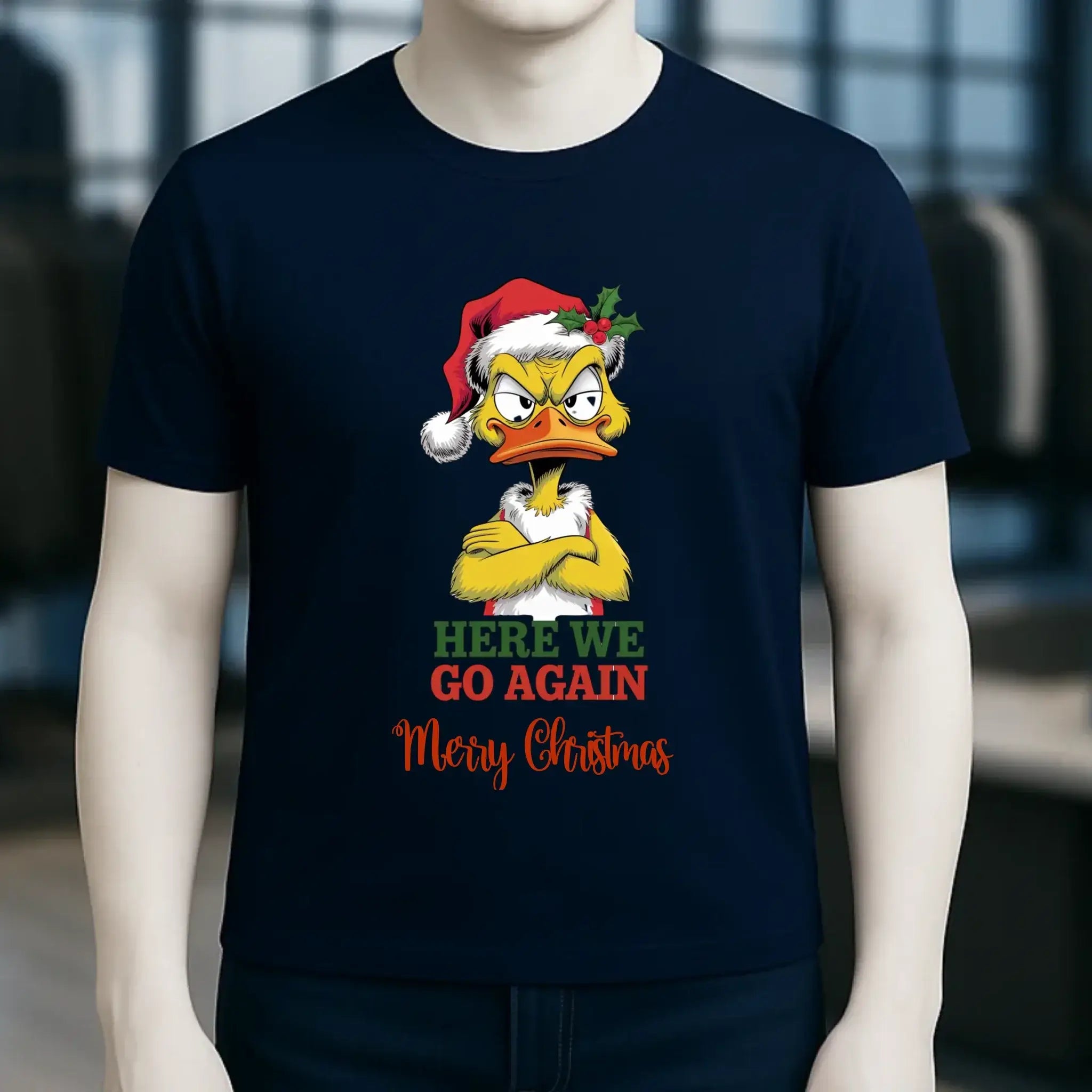 8in1-Kollektion: X-MAS Yellow Sarcastic Ducks + Wunschtext • 12 lustige Enten-Motive zur Auswahl • personalisiert • diverse Artikel