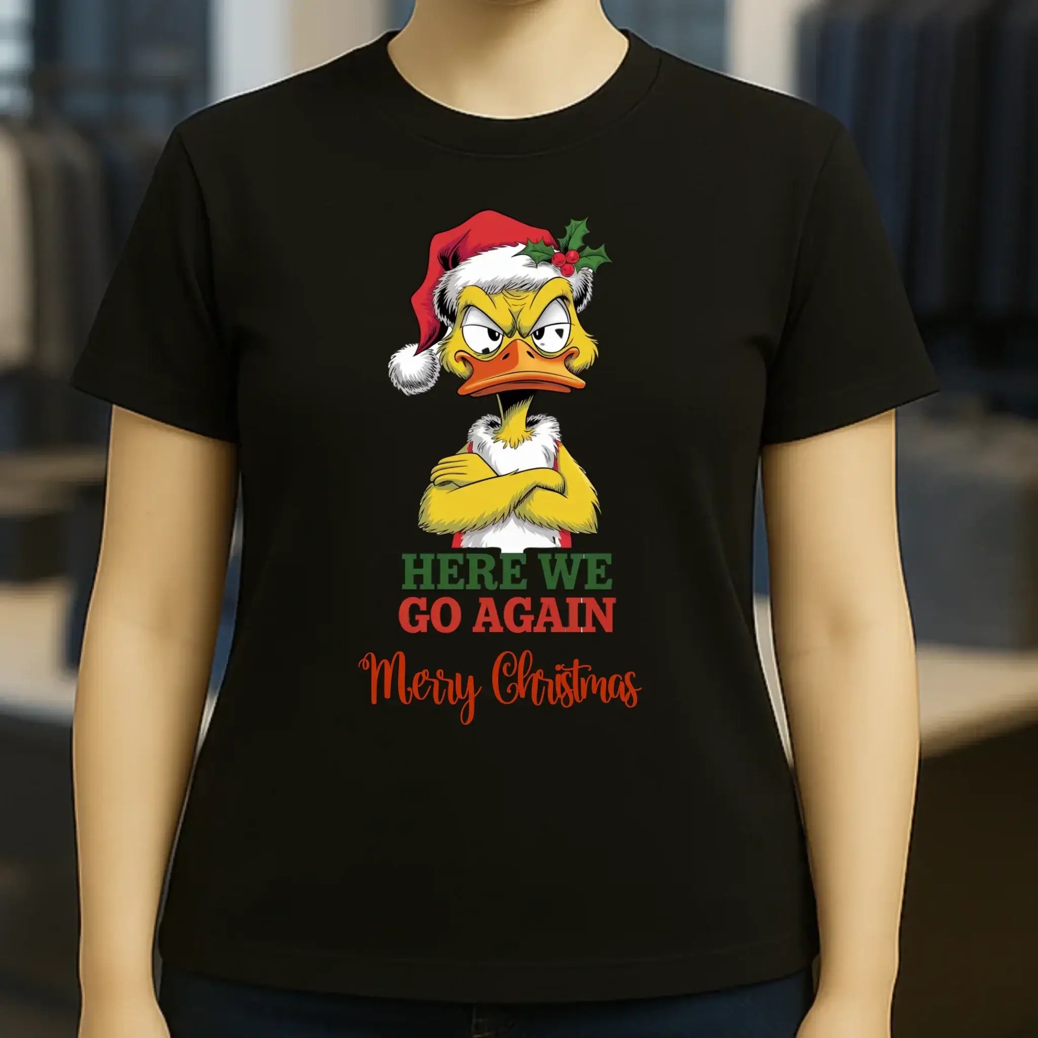 8in1-Kollektion: X-MAS Yellow Sarcastic Ducks + Wunschtext • 12 lustige Enten-Motive zur Auswahl • personalisiert • diverse Artikel