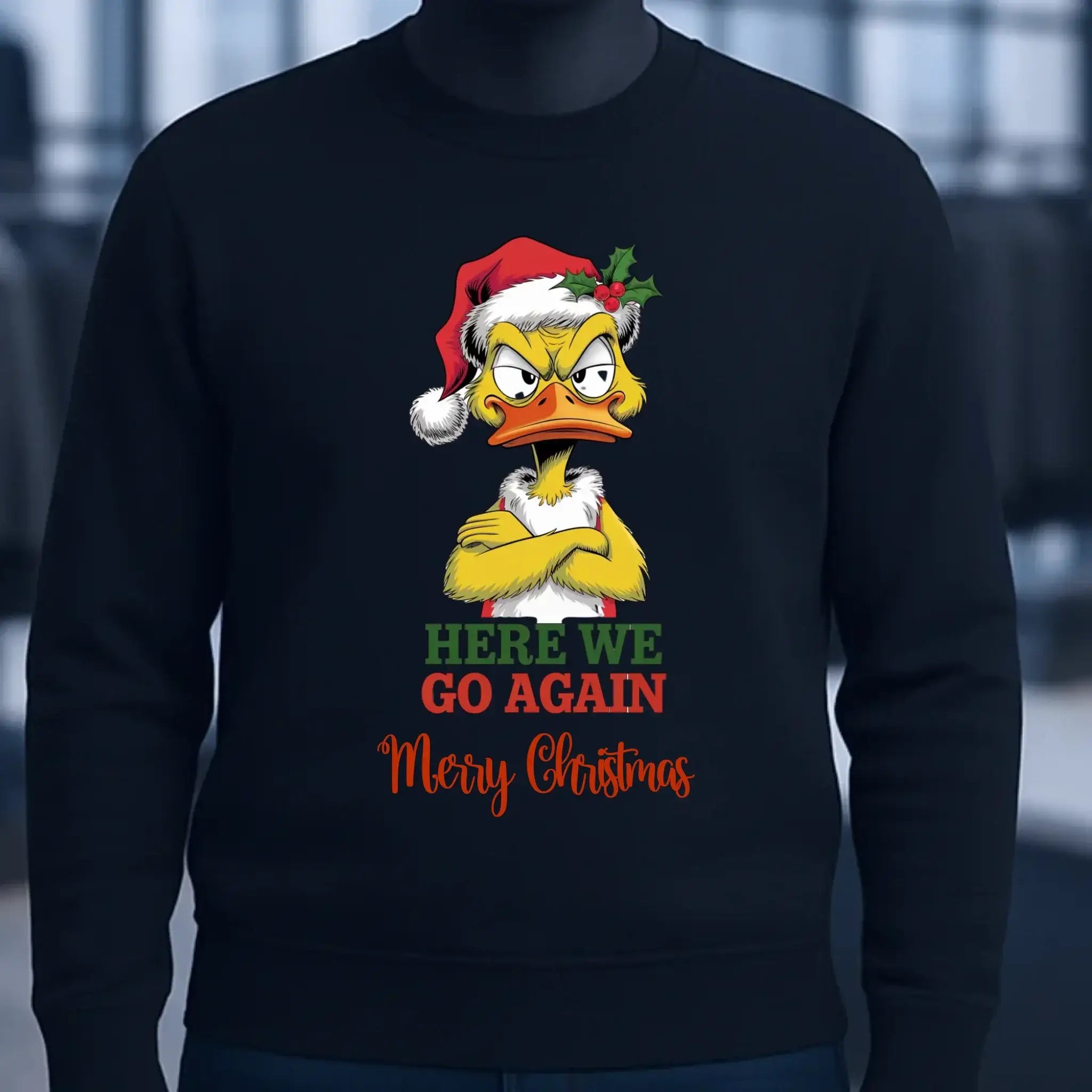 8in1-Kollektion: X-MAS Yellow Sarcastic Ducks + Wunschtext • 12 lustige Enten-Motive zur Auswahl • personalisiert • diverse Artikel