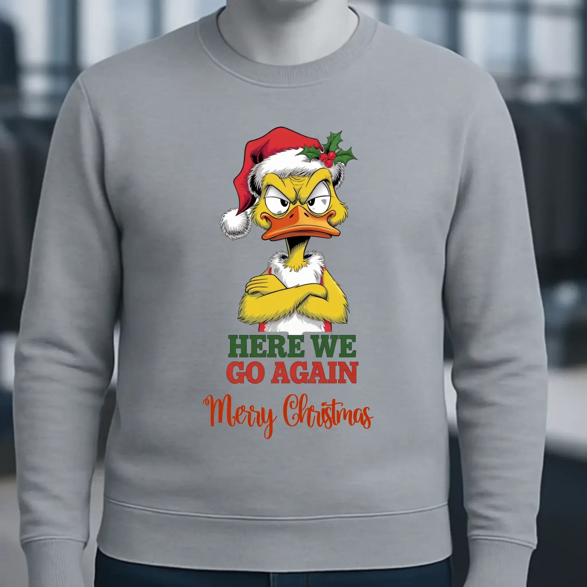 8in1-Kollektion: X-MAS Yellow Sarcastic Ducks + Wunschtext • 12 lustige Enten-Motive zur Auswahl • personalisiert • diverse Artikel