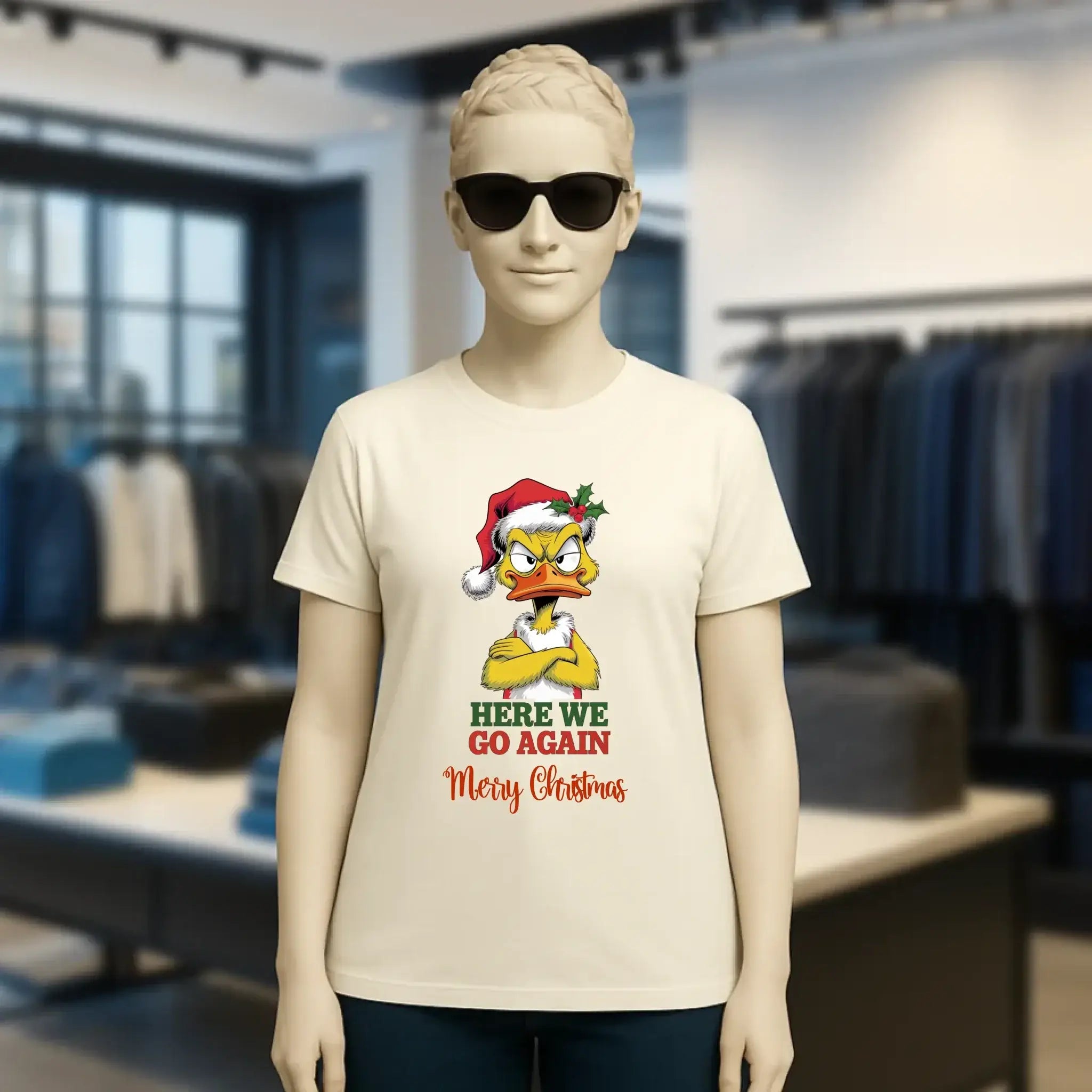 8in1-Kollektion: X-MAS Yellow Sarcastic Ducks + Wunschtext • 12 lustige Enten-Motive zur Auswahl • personalisiert • diverse Artikel