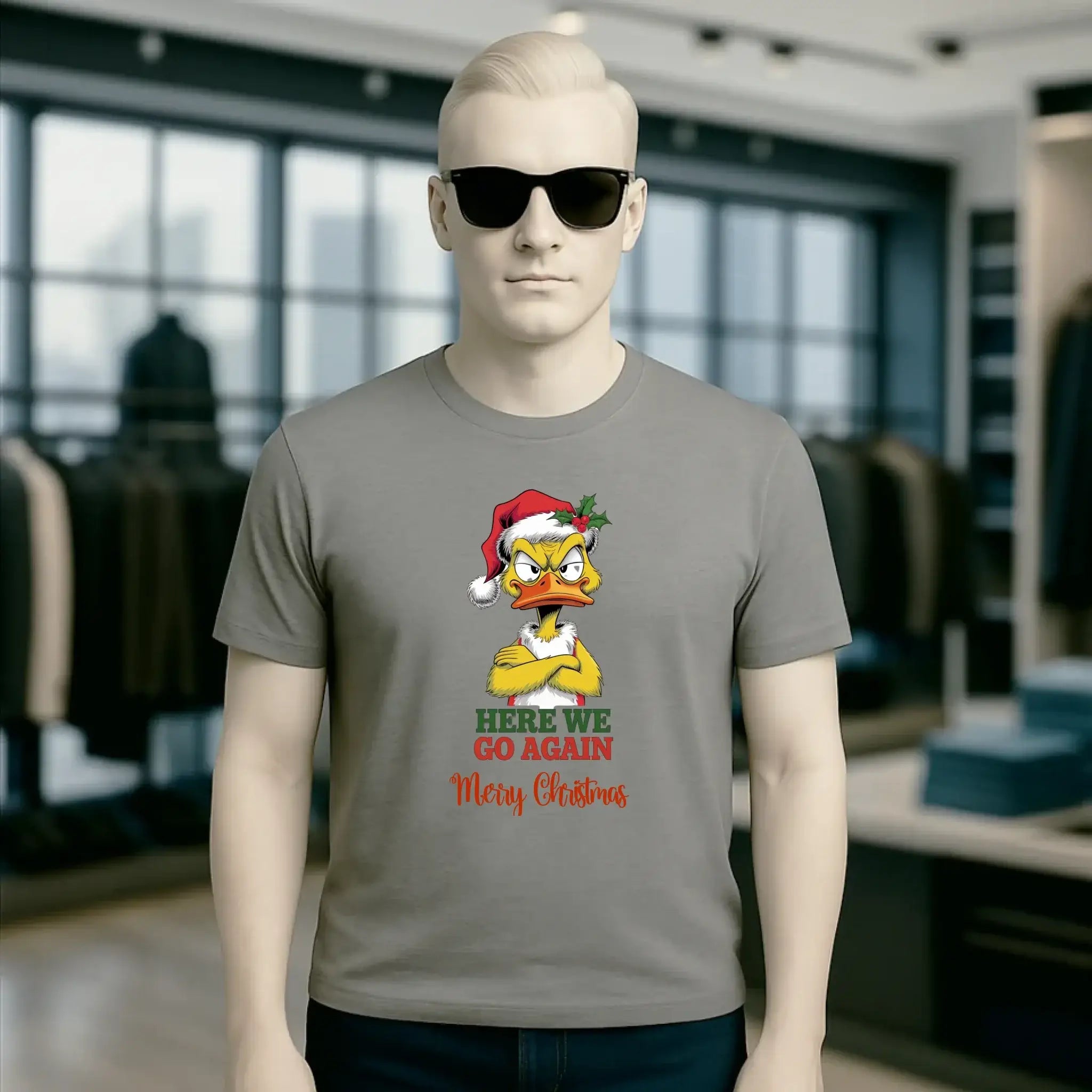 8in1-Kollektion: X-MAS Yellow Sarcastic Ducks + Wunschtext • 12 lustige Enten-Motive zur Auswahl • personalisiert • diverse Artikel