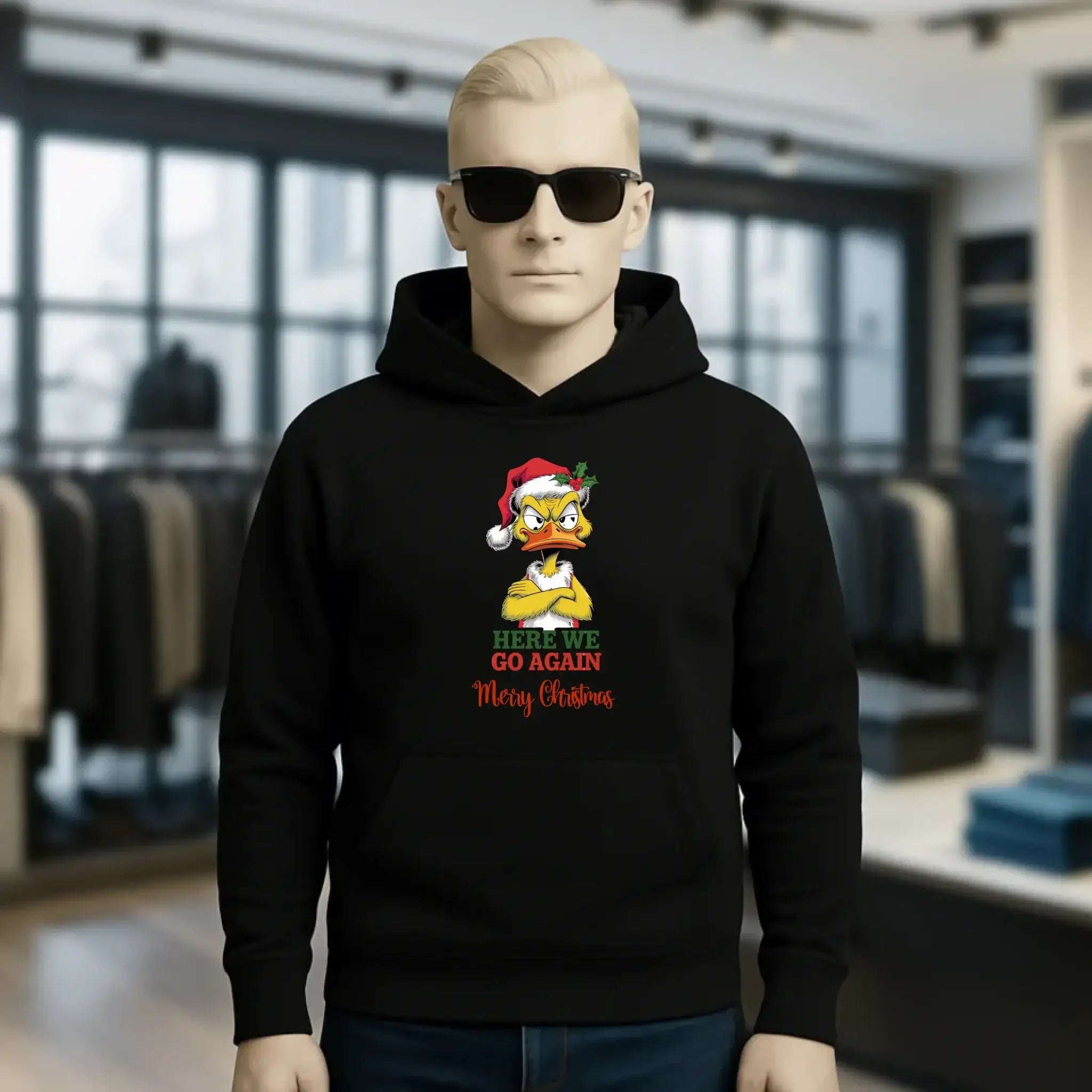 8in1-Kollektion: X-MAS Yellow Sarcastic Ducks + Wunschtext • 12 lustige Enten-Motive zur Auswahl • personalisiert • diverse Artikel