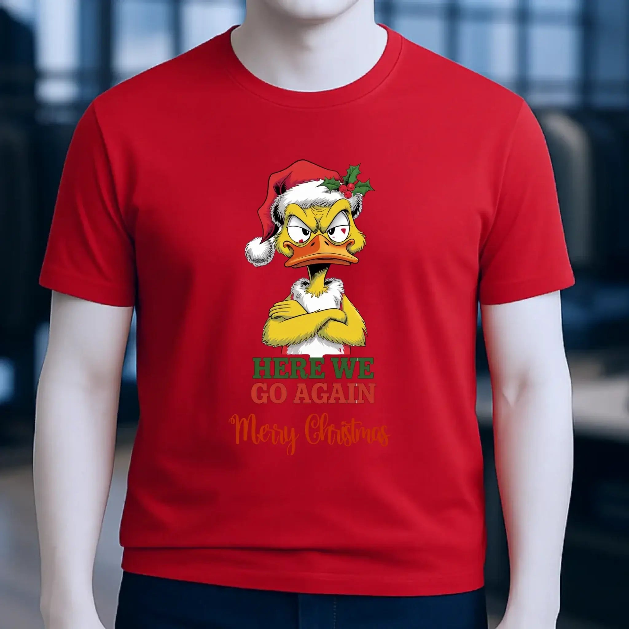 8in1-Kollektion: X-MAS Yellow Sarcastic Ducks + Wunschtext • 12 lustige Enten-Motive zur Auswahl • personalisiert • diverse Artikel