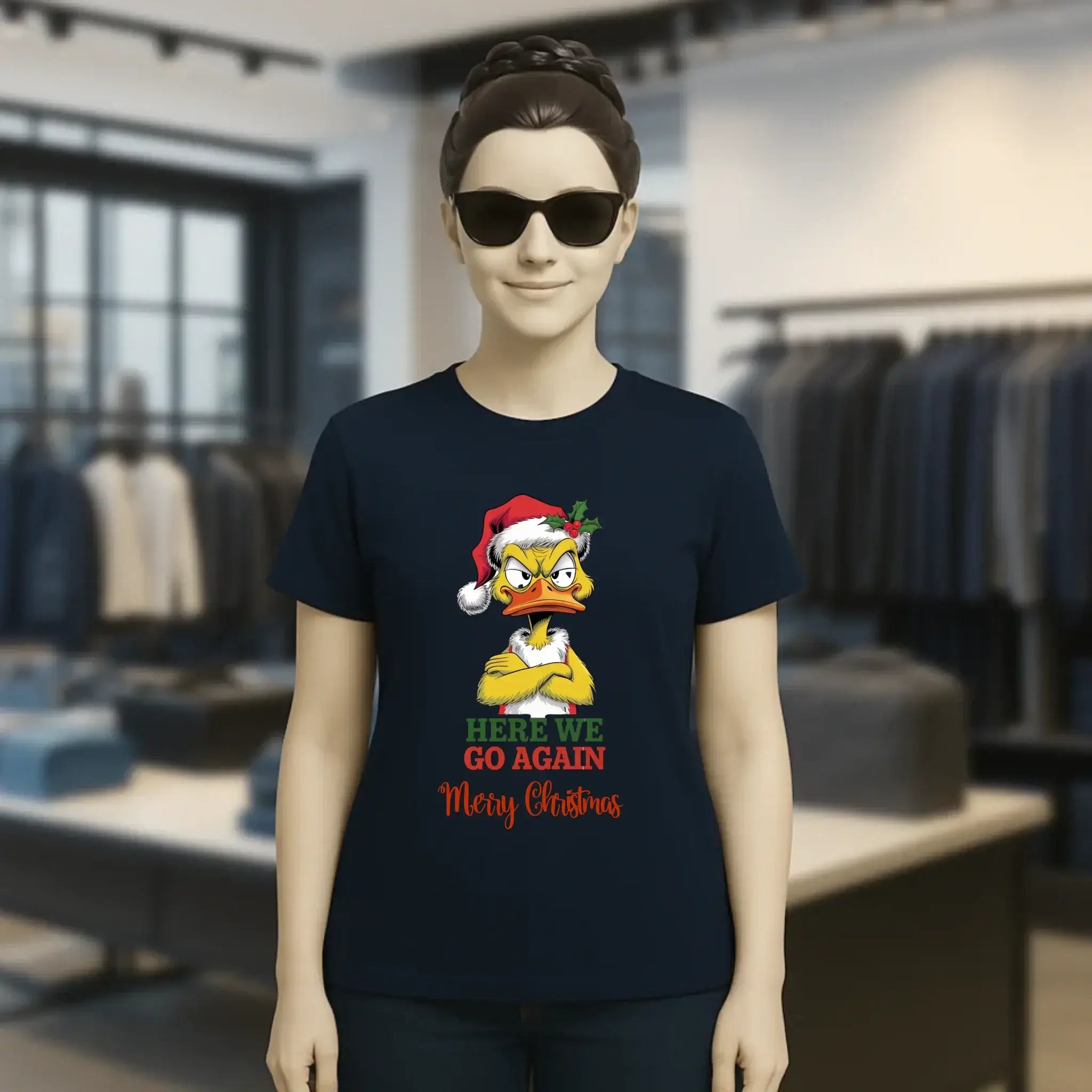 8in1-Kollektion: X-MAS Yellow Sarcastic Ducks + Wunschtext • 12 lustige Enten-Motive zur Auswahl • personalisiert • diverse Artikel