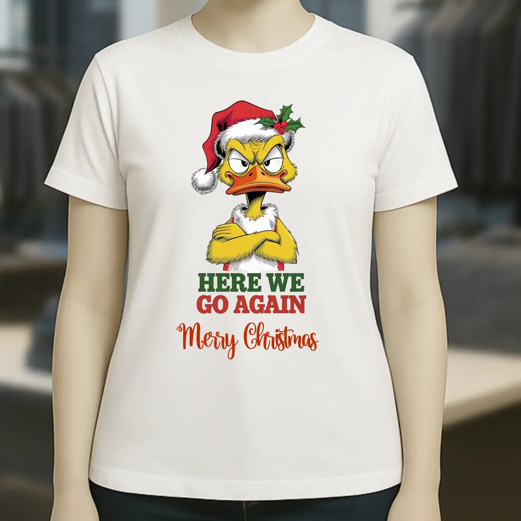 8in1-Kollektion: X-MAS Yellow Sarcastic Ducks + Wunschtext • 12 lustige Enten-Motive zur Auswahl • personalisiert • diverse Artikel