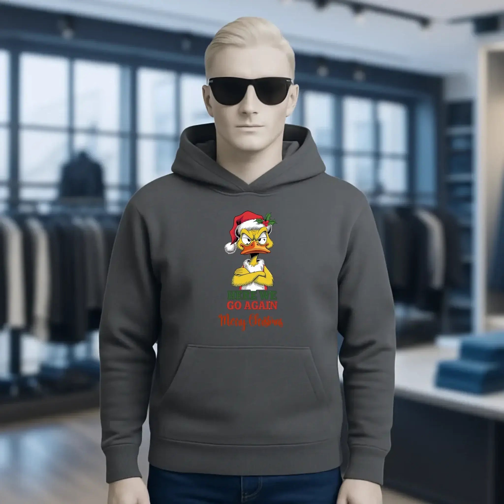 8in1-Kollektion: X-MAS Yellow Sarcastic Ducks + Wunschtext • 12 lustige Enten-Motive zur Auswahl • personalisiert • diverse Artikel