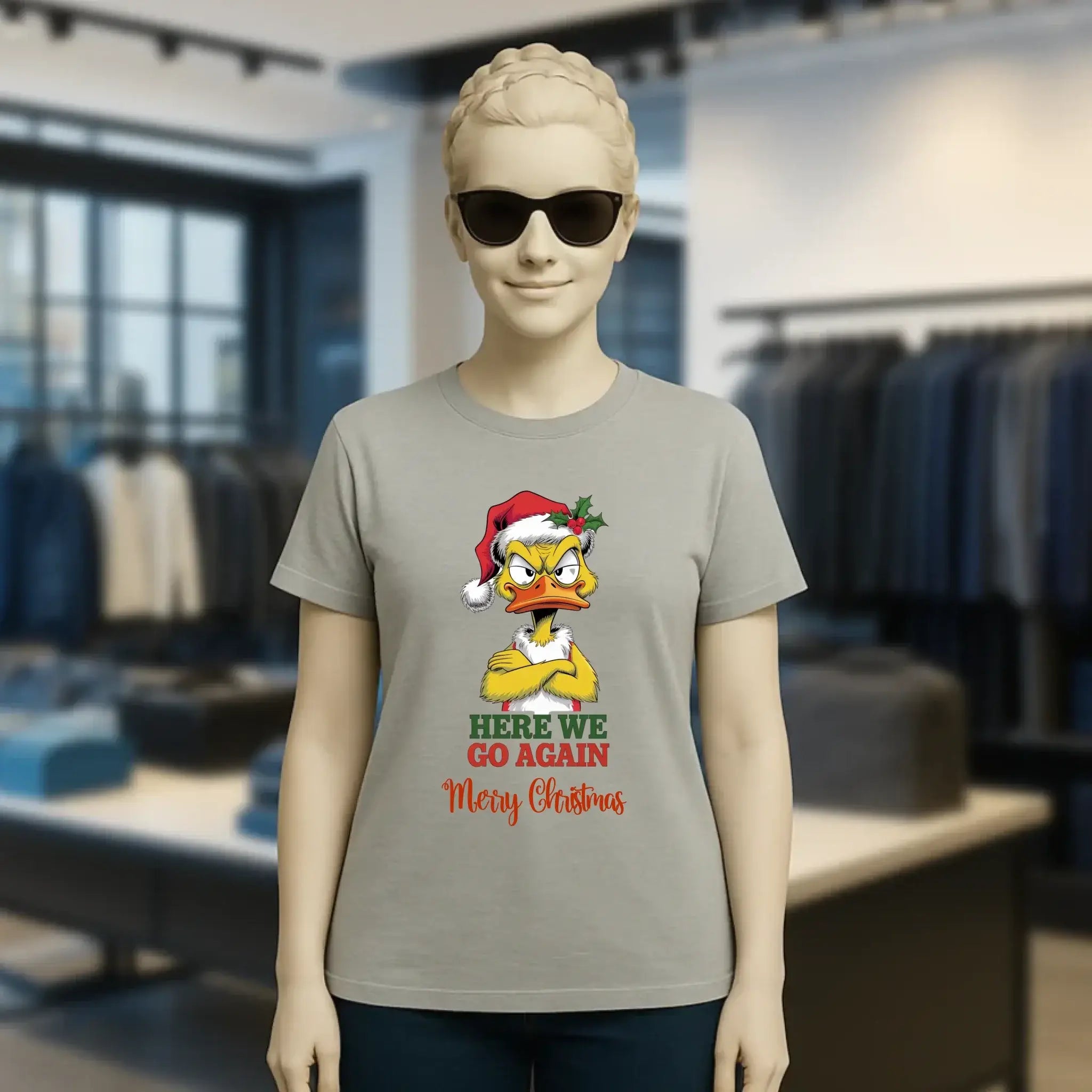 8in1-Kollektion: X-MAS Yellow Sarcastic Ducks + Wunschtext • 12 lustige Enten-Motive zur Auswahl • personalisiert • diverse Artikel