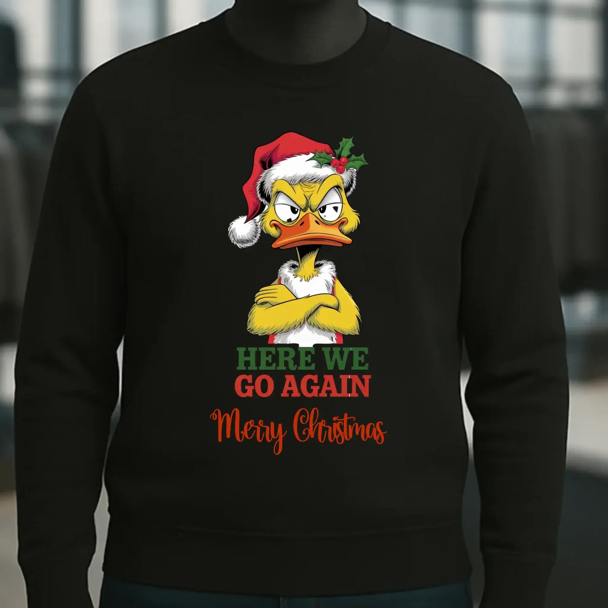 8in1-Kollektion: X-MAS Yellow Sarcastic Ducks + Wunschtext • 12 lustige Enten-Motive zur Auswahl • personalisiert • diverse Artikel