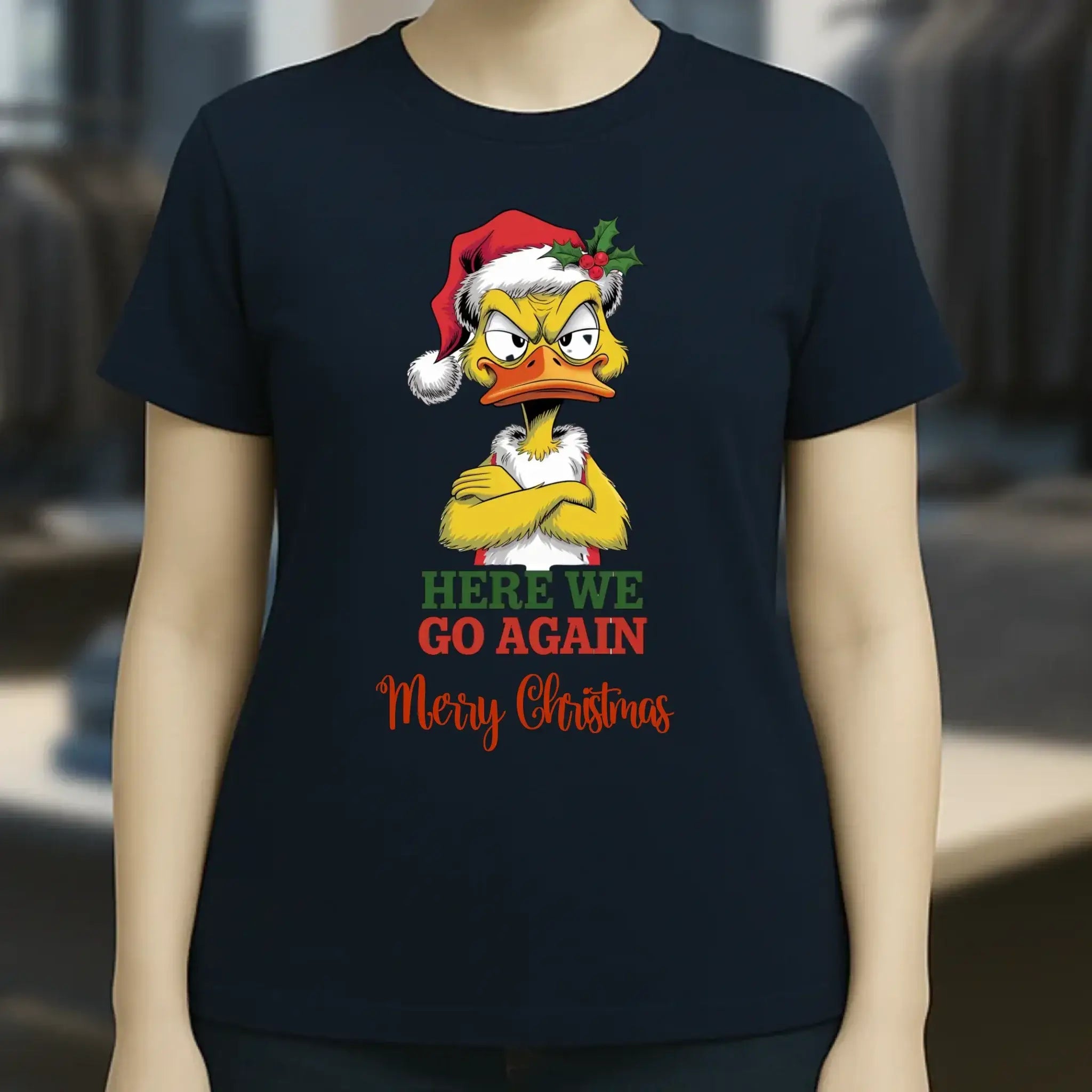 8in1-Kollektion: X-MAS Yellow Sarcastic Ducks + Wunschtext • 12 lustige Enten-Motive zur Auswahl • personalisiert • diverse Artikel