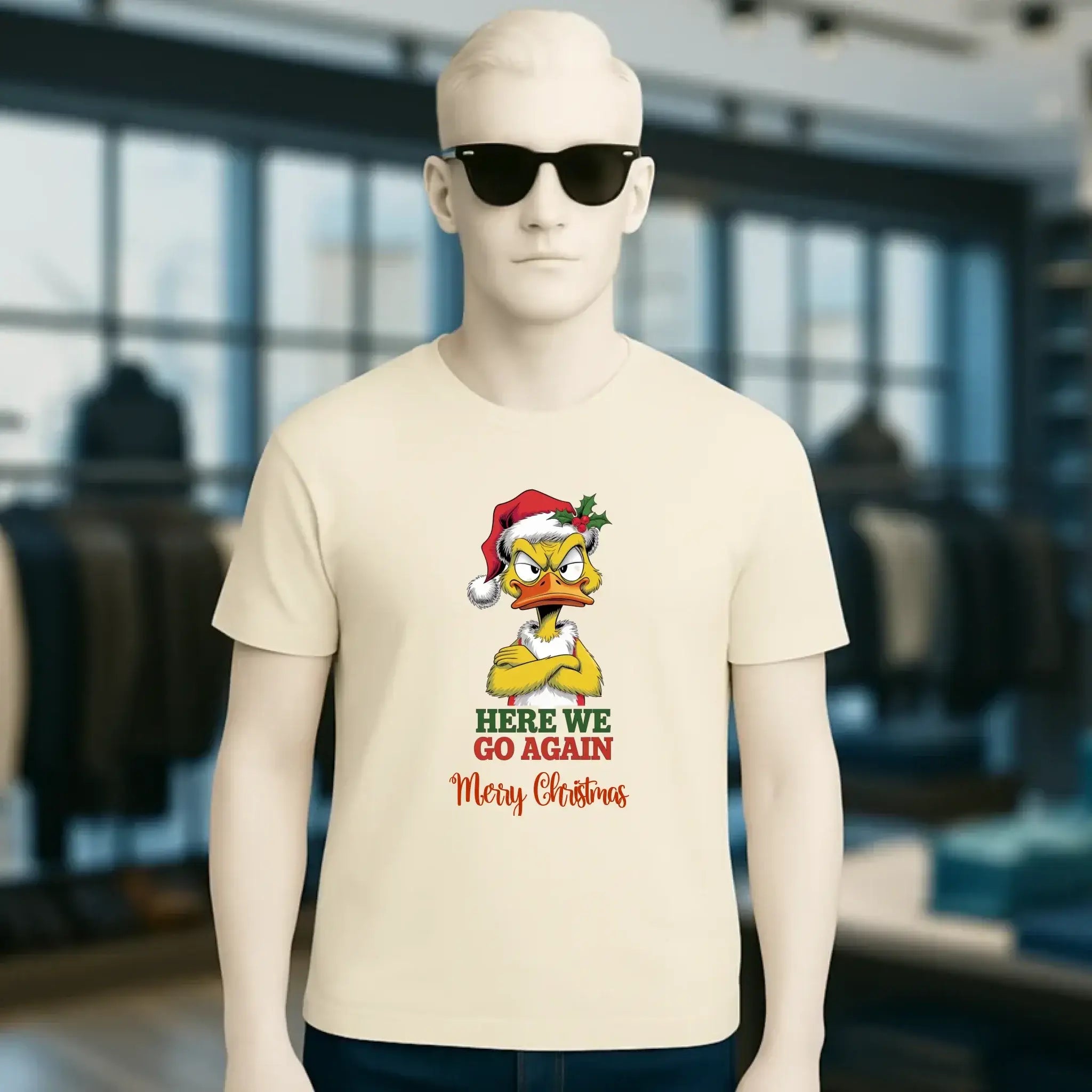 8in1-Kollektion: X-MAS Yellow Sarcastic Ducks + Wunschtext • 12 lustige Enten-Motive zur Auswahl • personalisiert • diverse Artikel