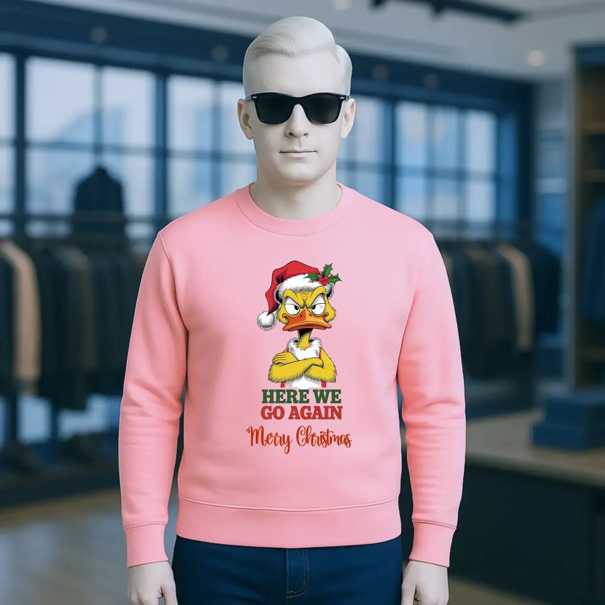 8in1-Kollektion: X-MAS Yellow Sarcastic Ducks + Wunschtext • 12 lustige Enten-Motive zur Auswahl • personalisiert • diverse Artikel