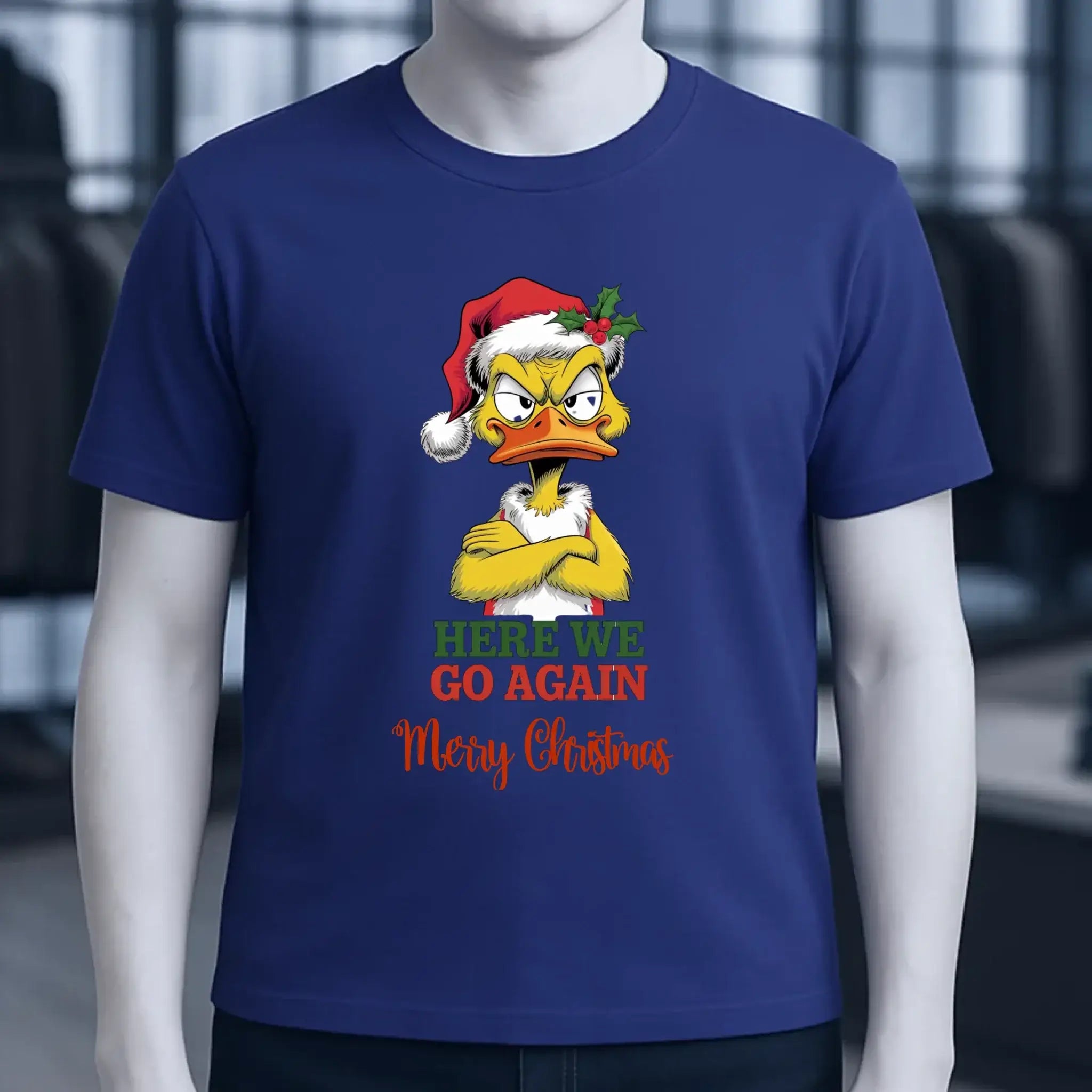 8in1-Kollektion: X-MAS Yellow Sarcastic Ducks + Wunschtext • 12 lustige Enten-Motive zur Auswahl • personalisiert • diverse Artikel