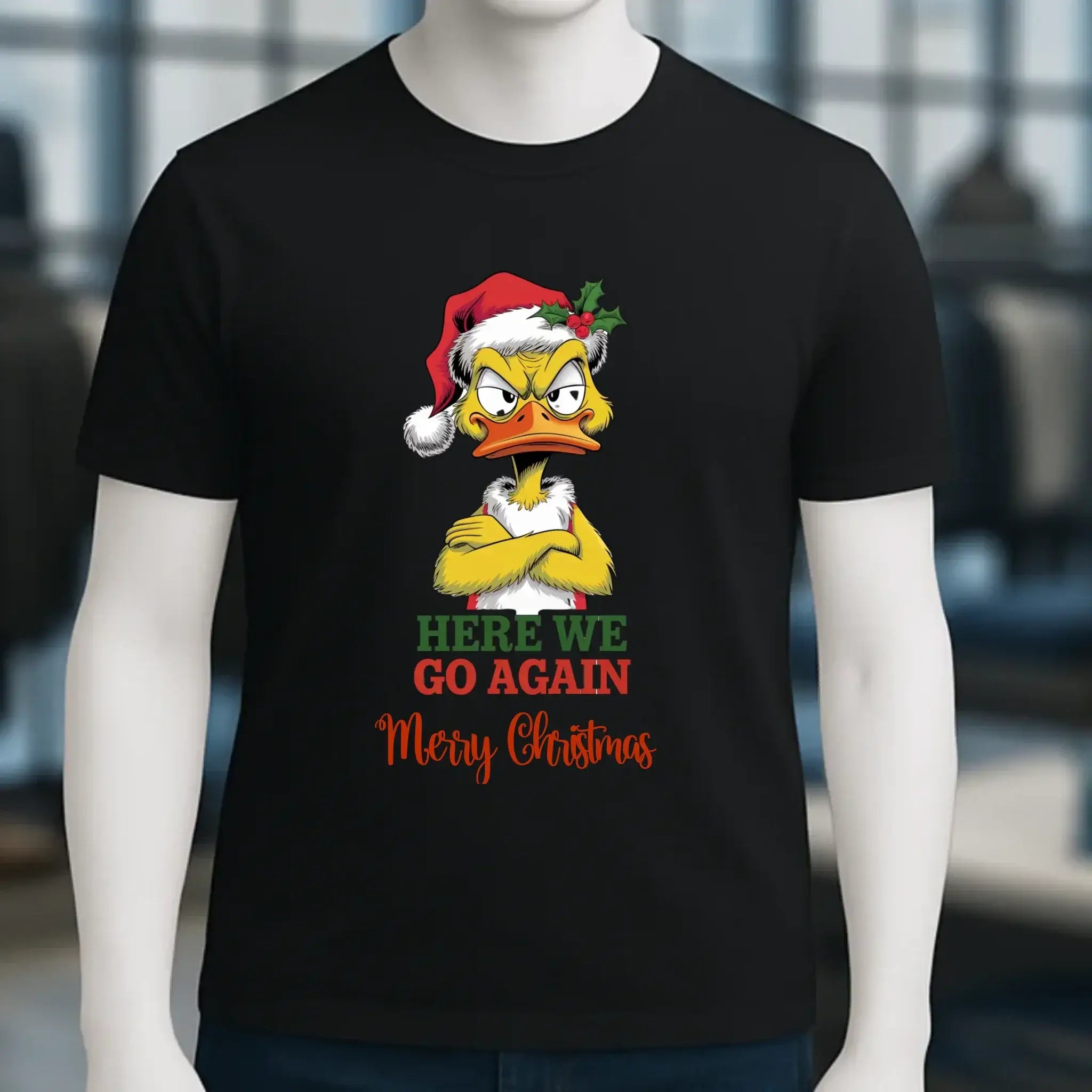 8in1-Kollektion: X-MAS Yellow Sarcastic Ducks + Wunschtext • 12 lustige Enten-Motive zur Auswahl • personalisiert • diverse Artikel