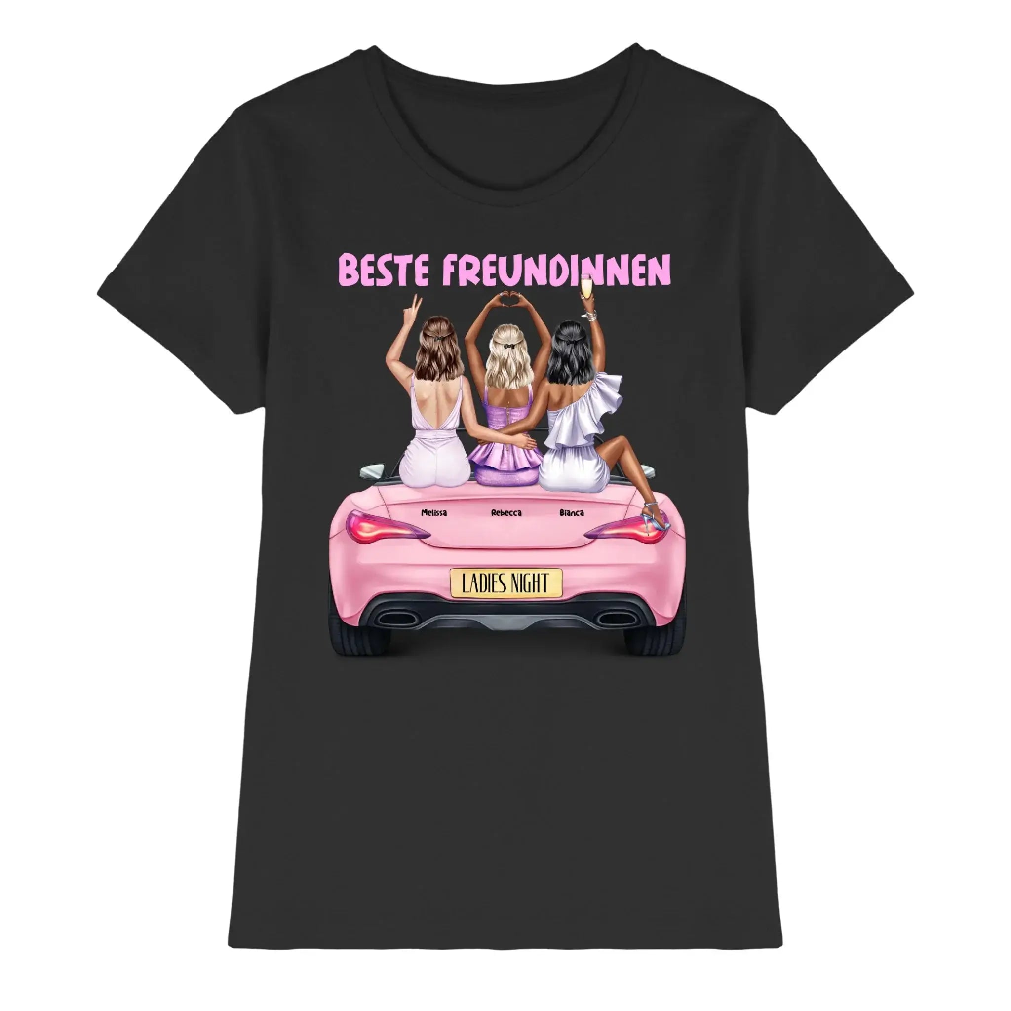 Vegas Girls: 1-3 Girls • mehrere Artikel • ’Statement-Collection’ • Wunschtext • personalisierte Figuren - Premium