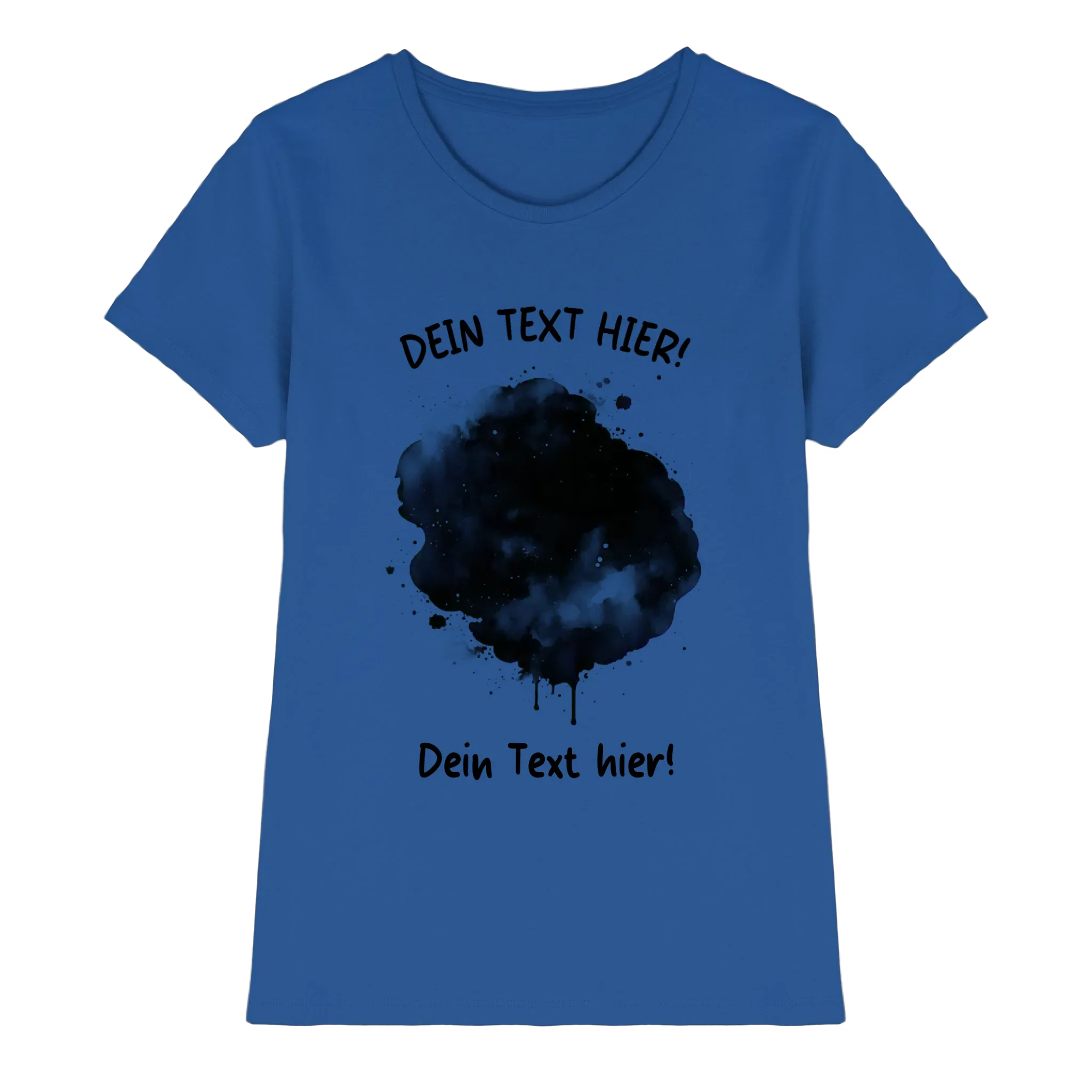 KI-Cartoon-Effekt Splash • mehrere Artikel • ’Statement-Collection’ • Wunschtext • Mein Fotomotiv - Premium Damen