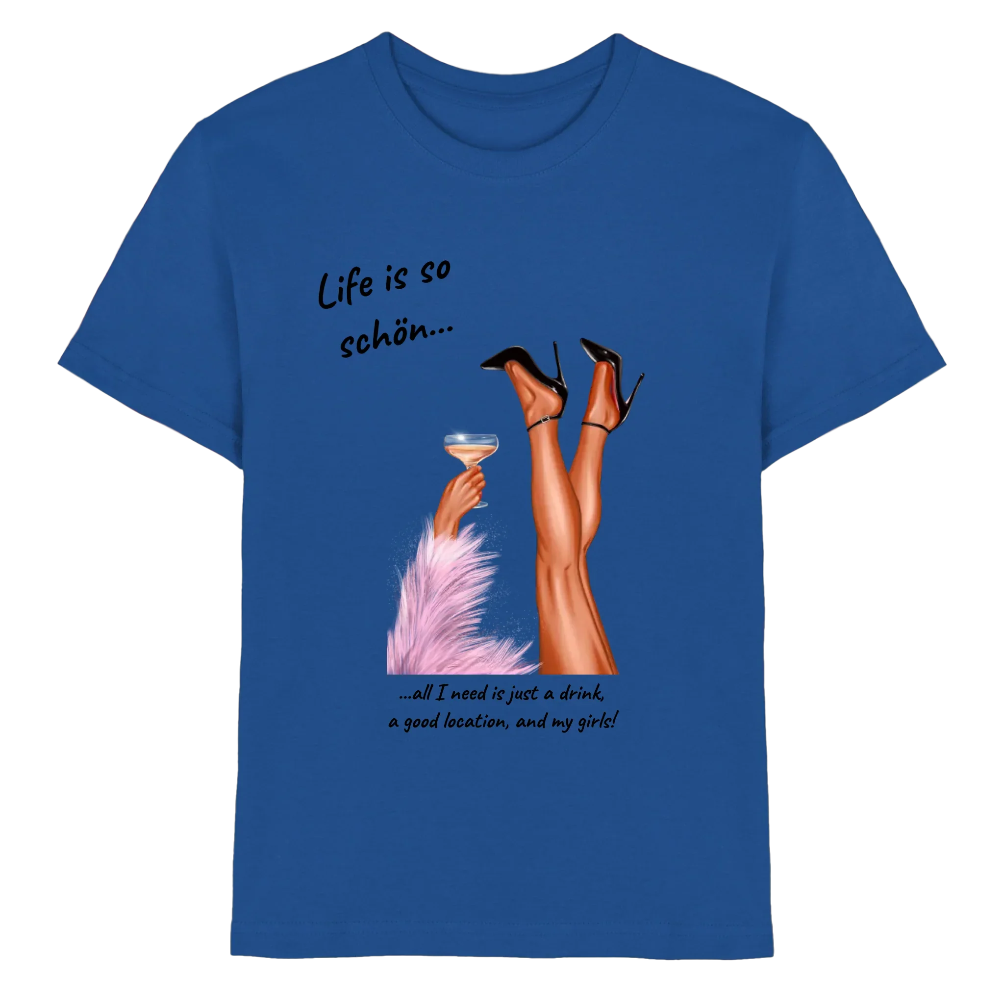 Ladies: Party-Beine • mehrere Artikel • ’Statement-Collection’ • Wunschtext • personalisierte Figuren - Premium Kinder