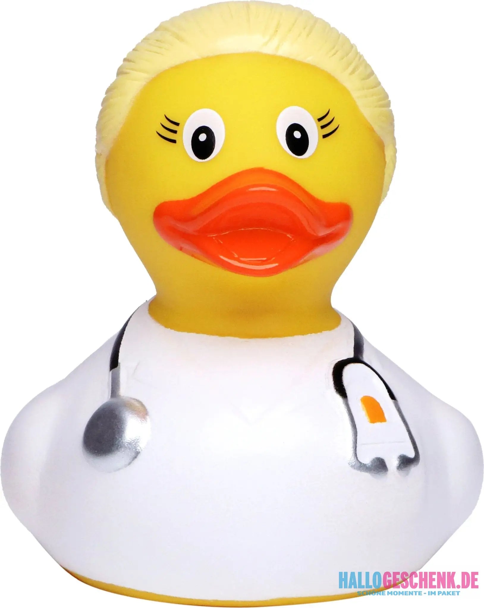 Ärztin • Blond • Quietsche-Ente / Badeente