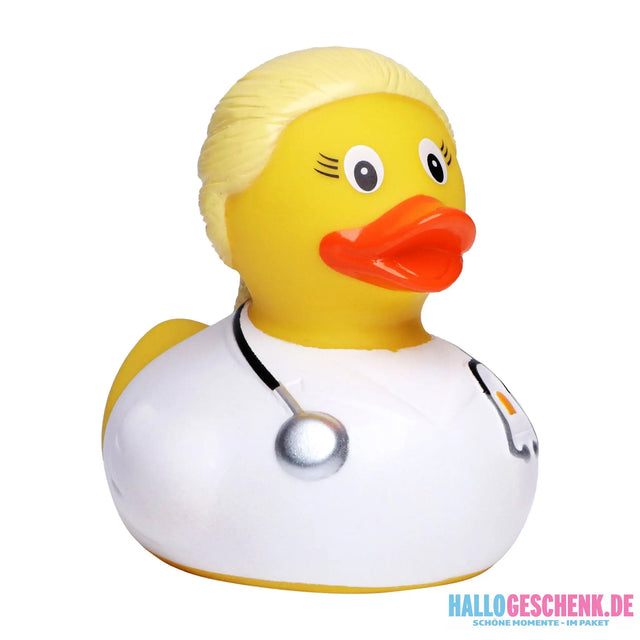 Ärztin • Blond • Quietsche-Ente / Badeente