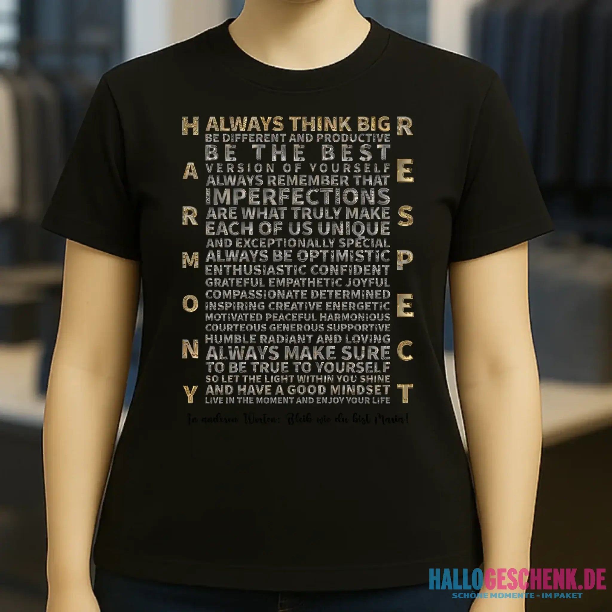 Always inspire• Ladies Premium T-Shirt XS-2XL aus Bio-Baumwolle für Damen • Exklusivdesign • personalisiert