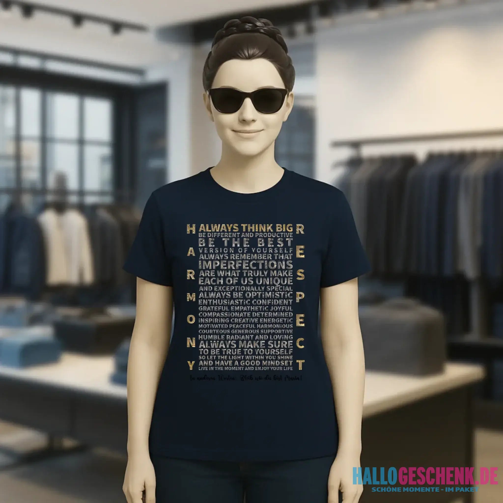 Always inspire• Ladies Premium T-Shirt XS-2XL aus Bio-Baumwolle für Damen • Exklusivdesign • personalisiert