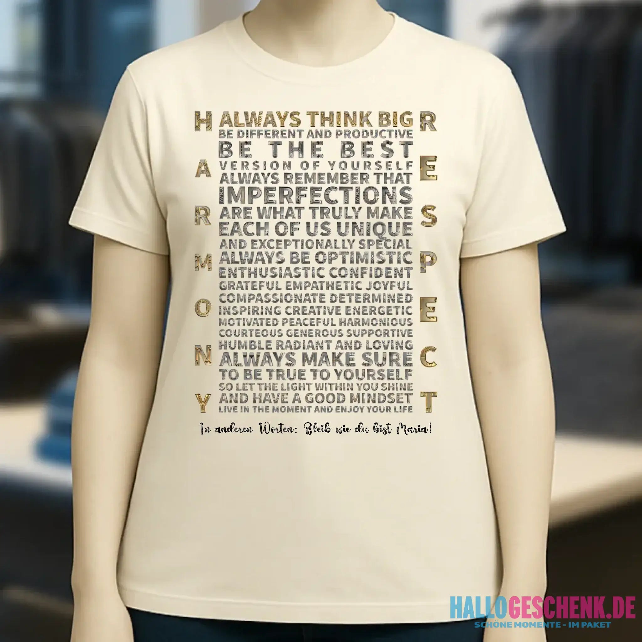 Always inspire• Ladies Premium T-Shirt XS-2XL aus Bio-Baumwolle für Damen • Exklusivdesign • personalisiert