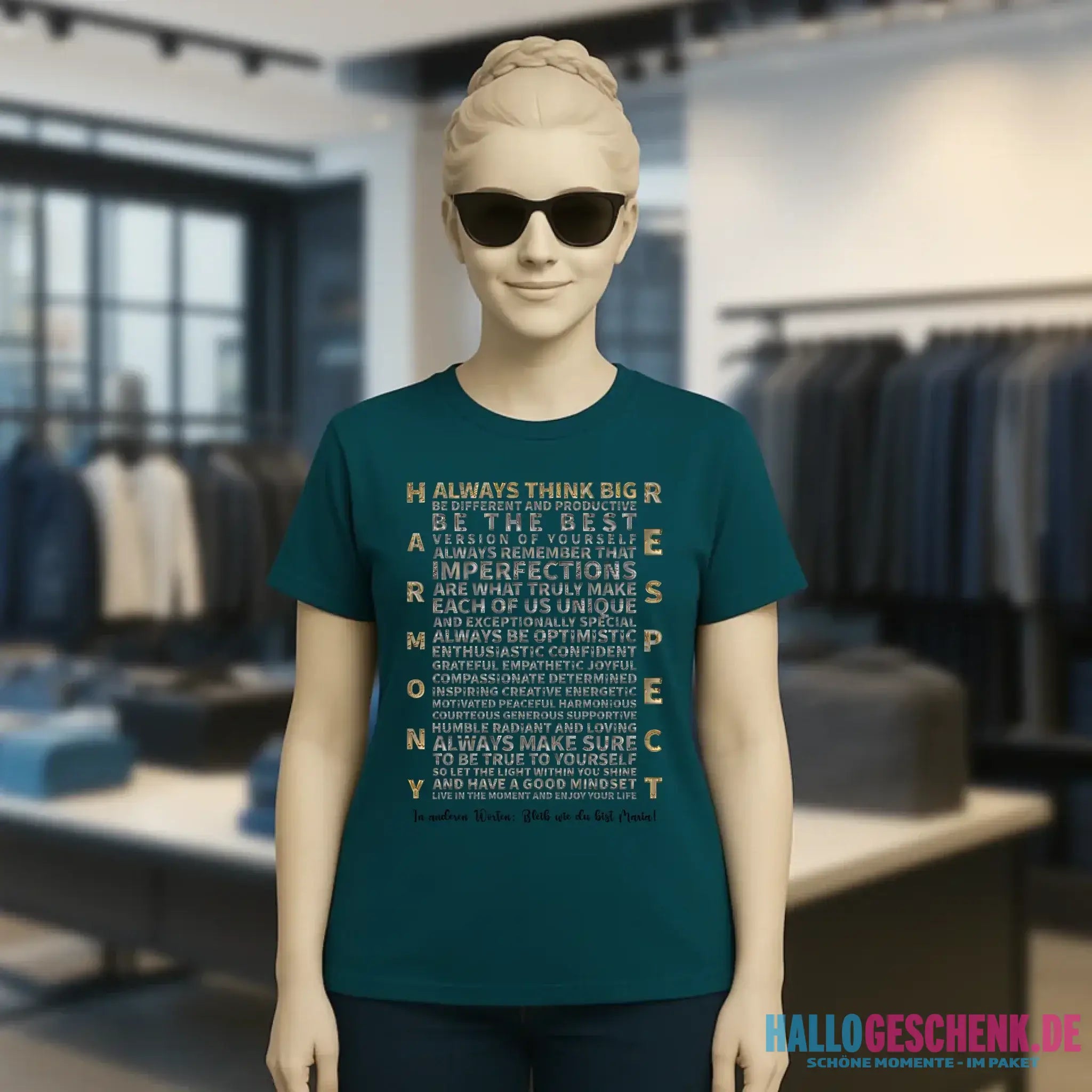 Always inspire• Ladies Premium T-Shirt XS-2XL aus Bio-Baumwolle für Damen • Exklusivdesign • personalisiert