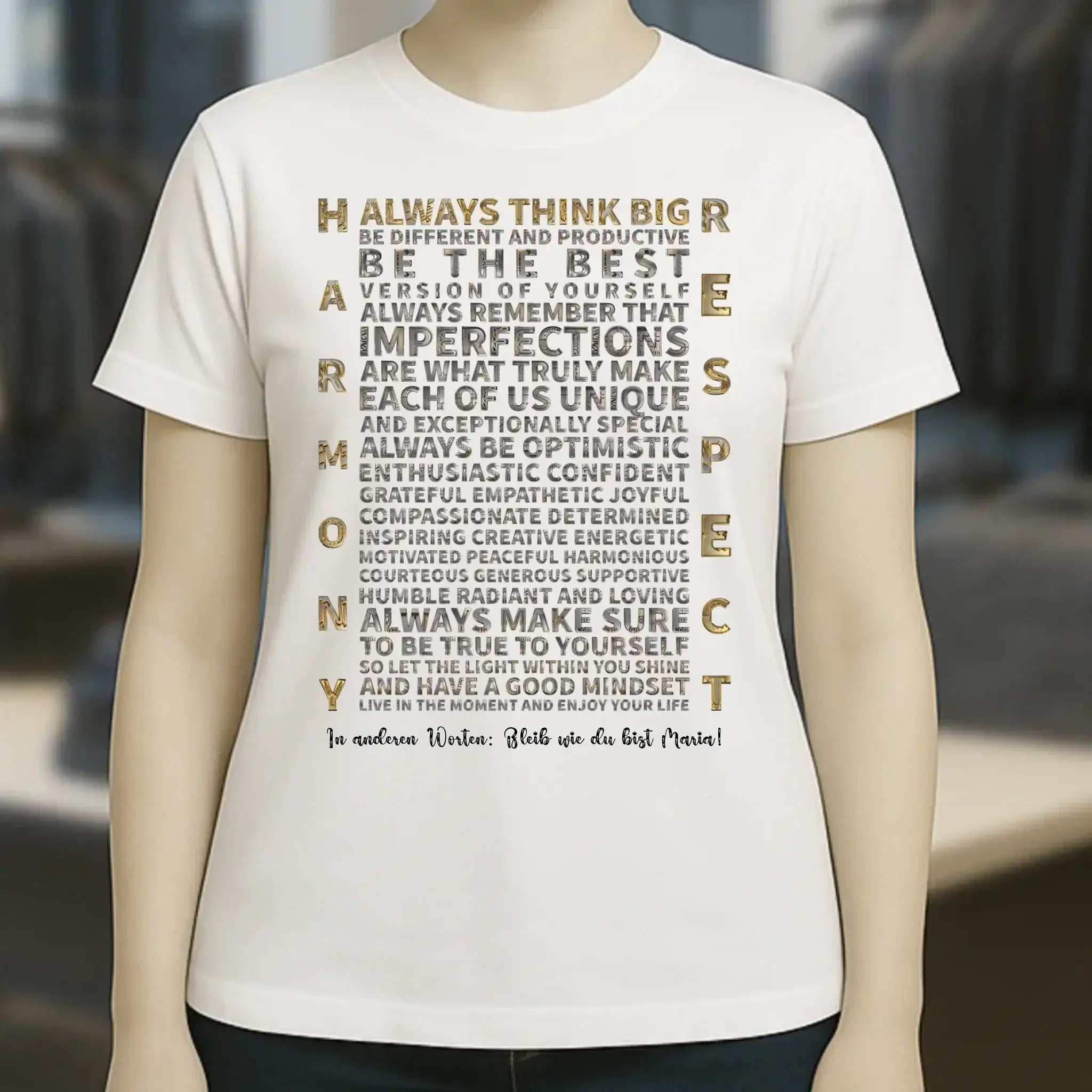 Always inspire• Ladies Premium T-Shirt XS-2XL aus Bio-Baumwolle für Damen • Exklusivdesign • personalisiert