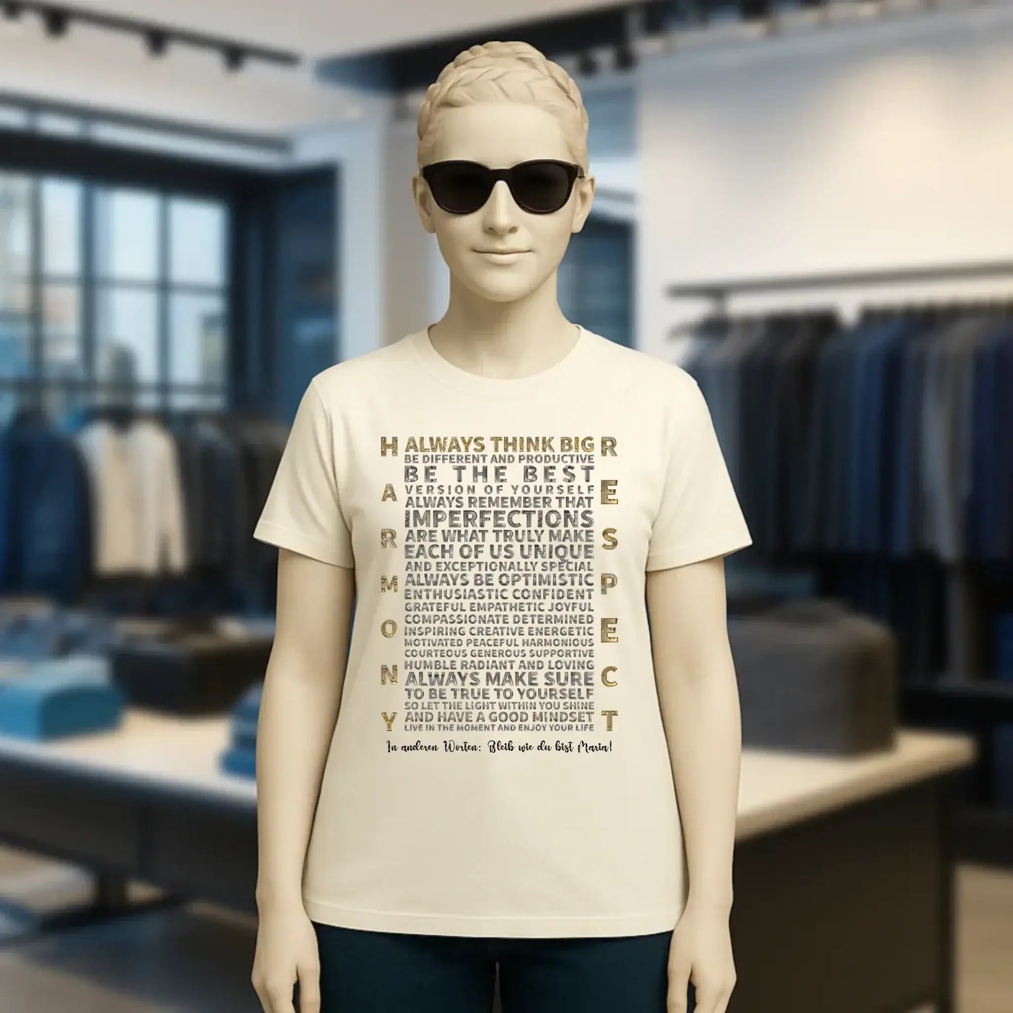 Always inspire• Ladies Premium T-Shirt XS-2XL aus Bio-Baumwolle für Damen • Exklusivdesign • personalisiert