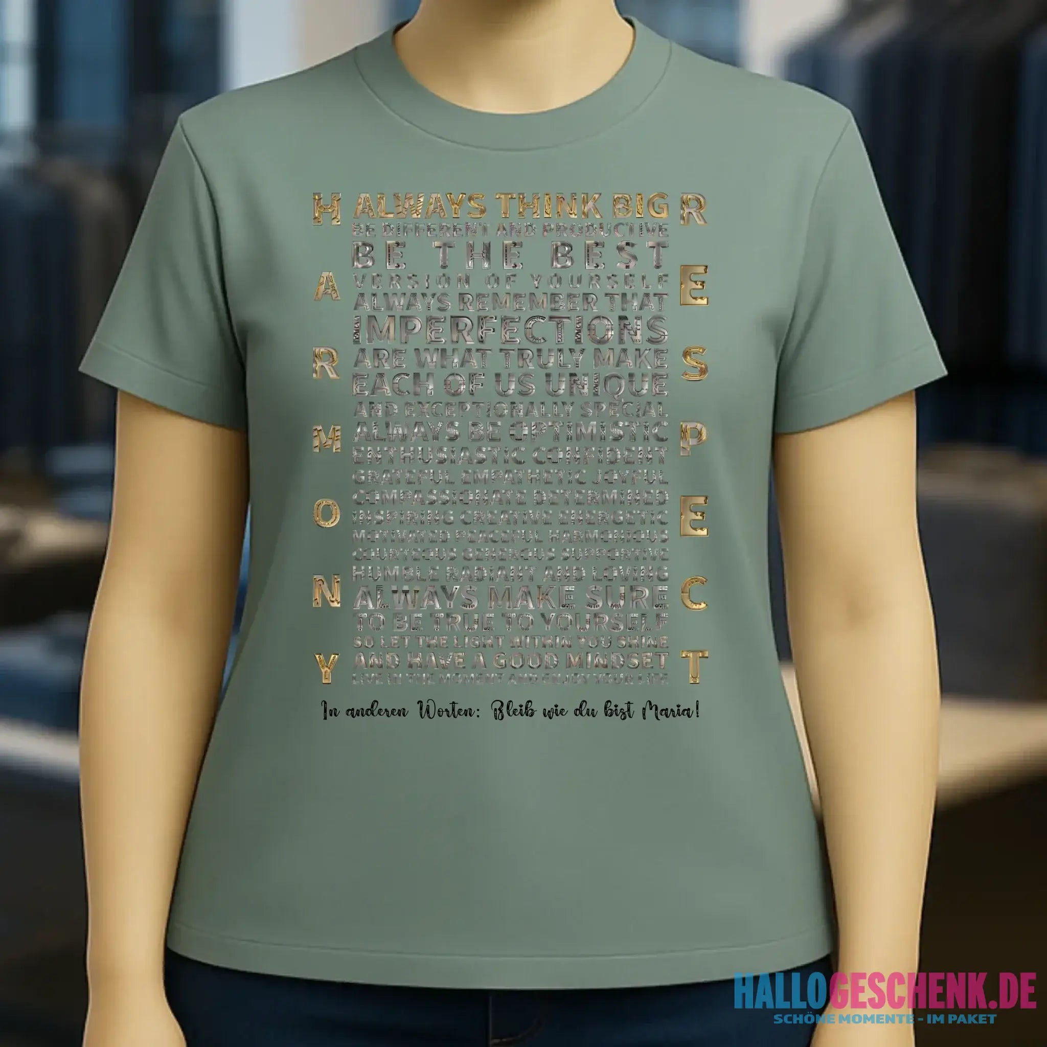 Always inspire• Ladies Premium T-Shirt XS-2XL aus Bio-Baumwolle für Damen • Exklusivdesign • personalisiert
