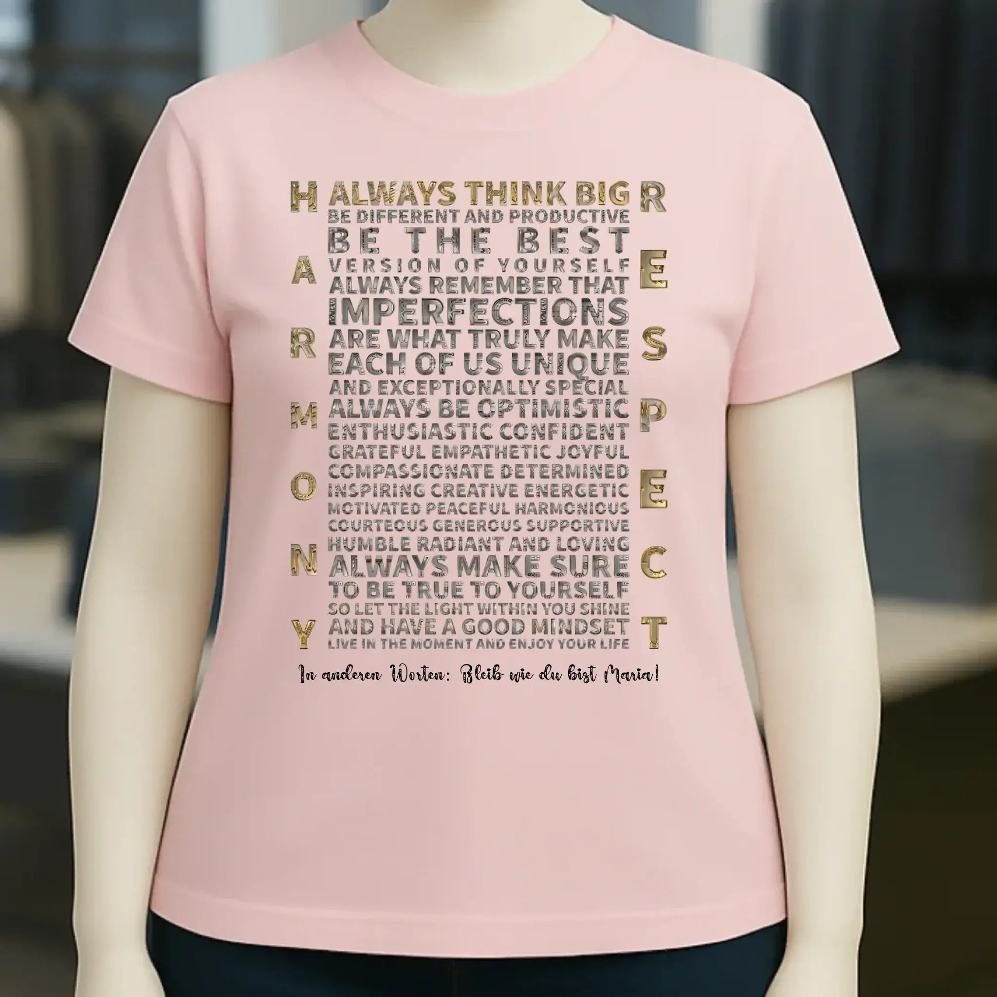 Always inspire• Ladies Premium T-Shirt XS-2XL aus Bio-Baumwolle für Damen • Exklusivdesign • personalisiert