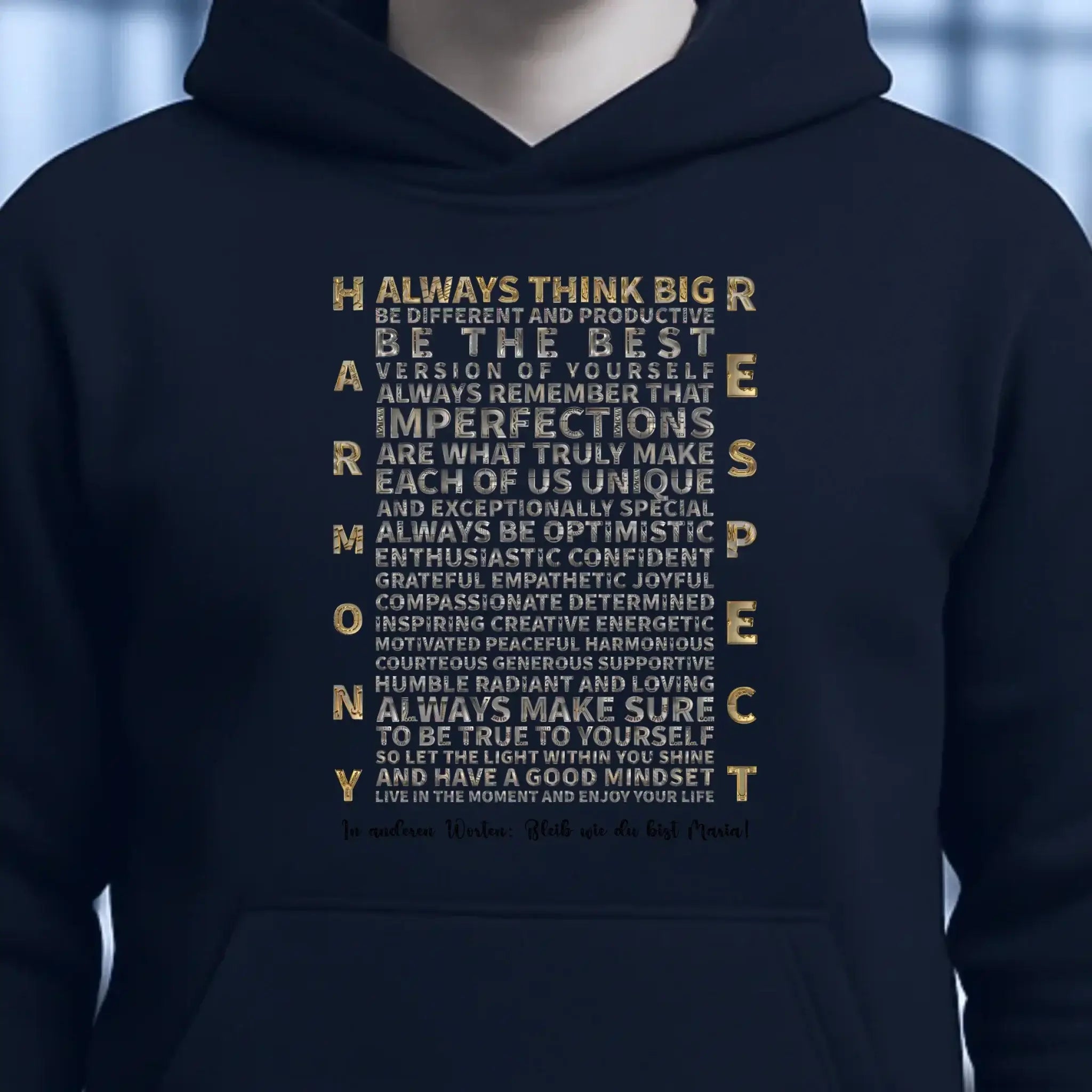 Always inspire • Unisex Premium Hoodie XS-5XL aus Bio-Baumwolle für Damen & Herren • Exklusivdesign • personalisiert